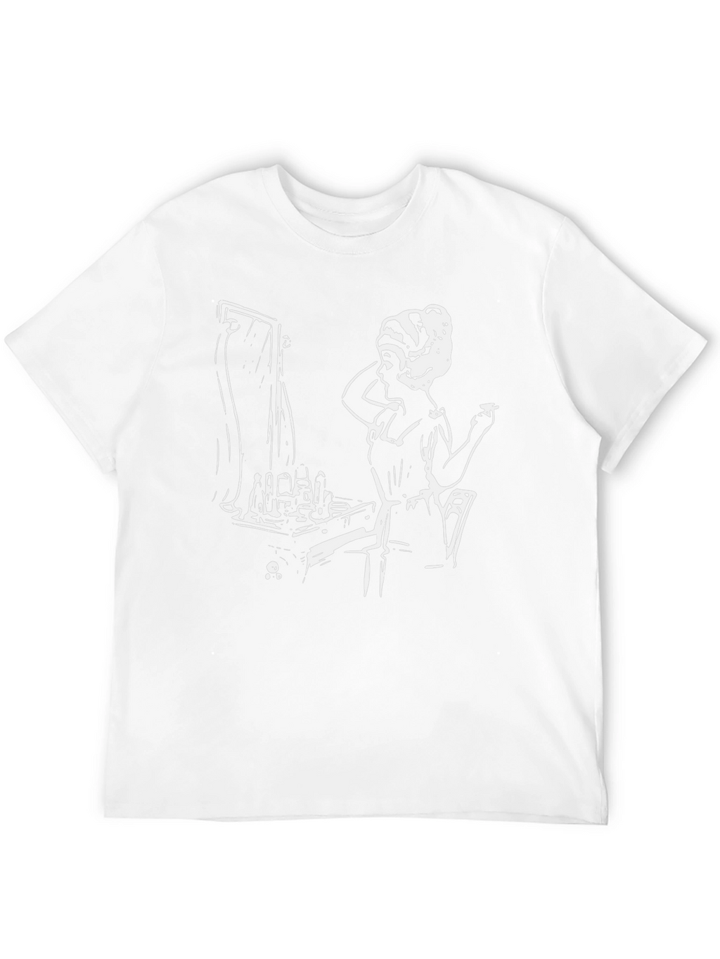 Vanity T-Shirt - Black Graphic Tee