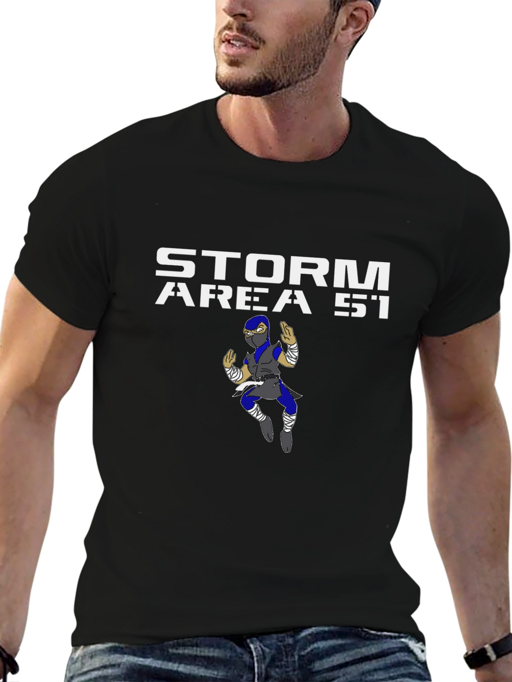 Storm Area 51 Ninja Graphic T-Shirt