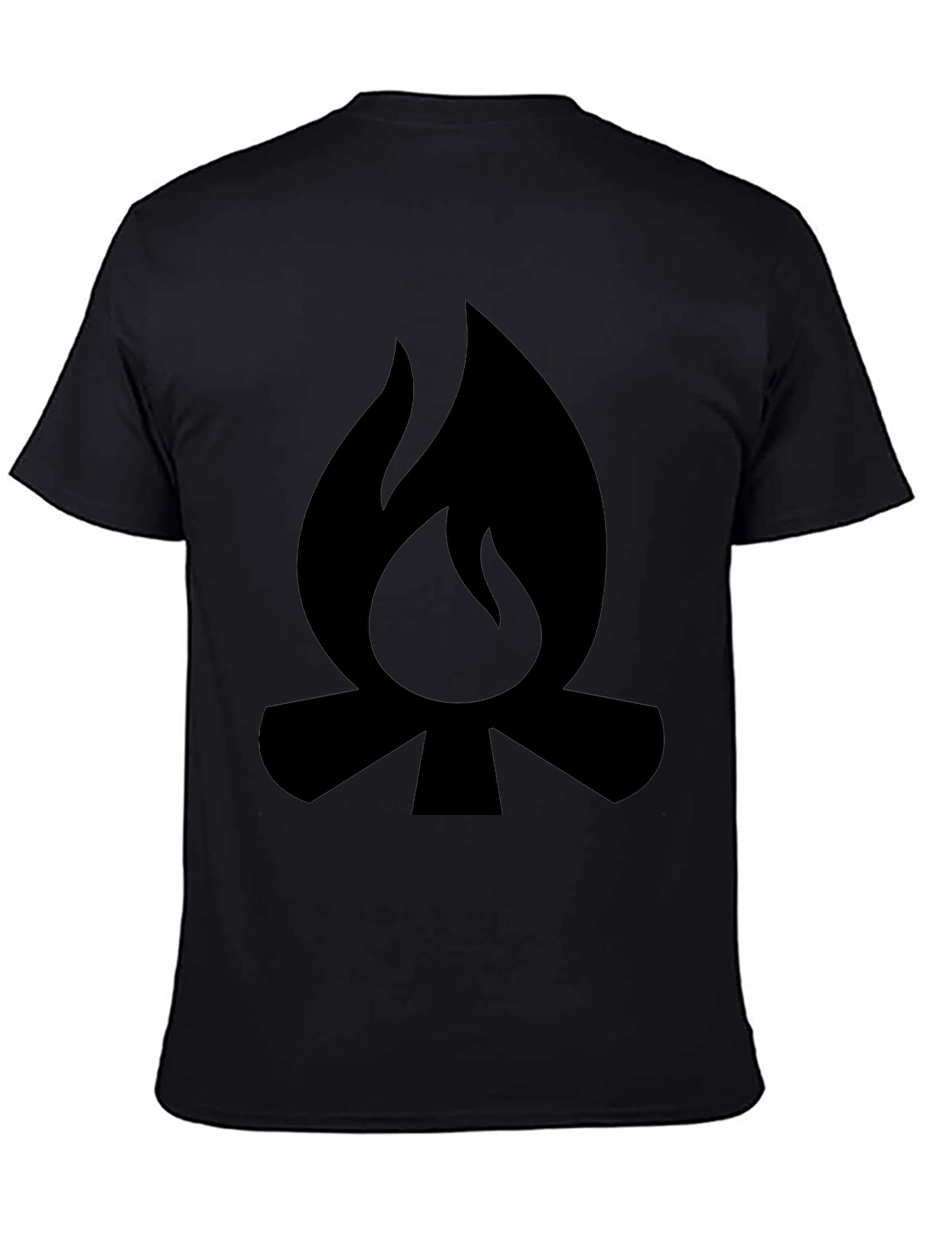 Campfire Graphic Tee - Black