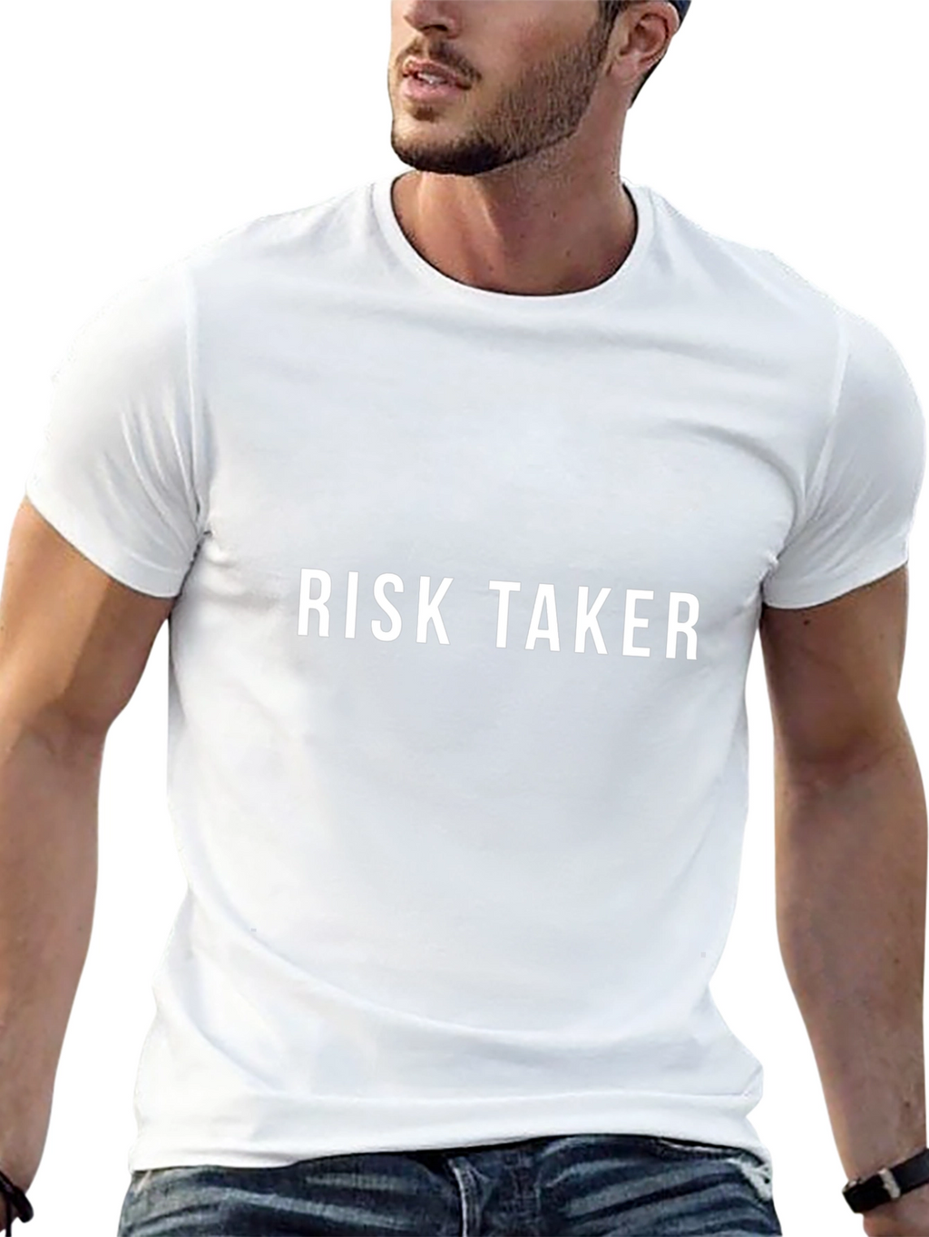 Risk Taker Black Graphic Tee