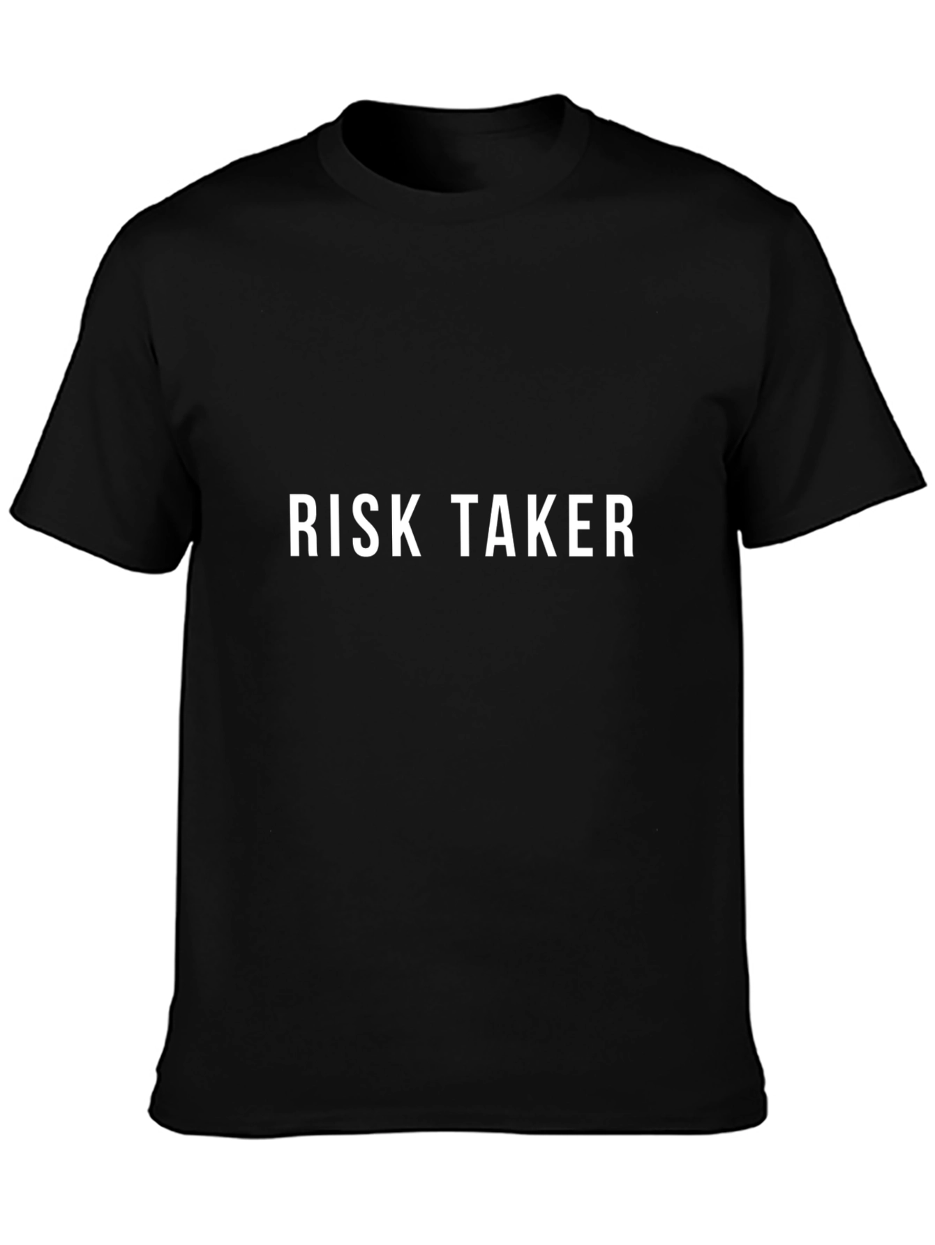 Risk Taker Black Graphic Tee