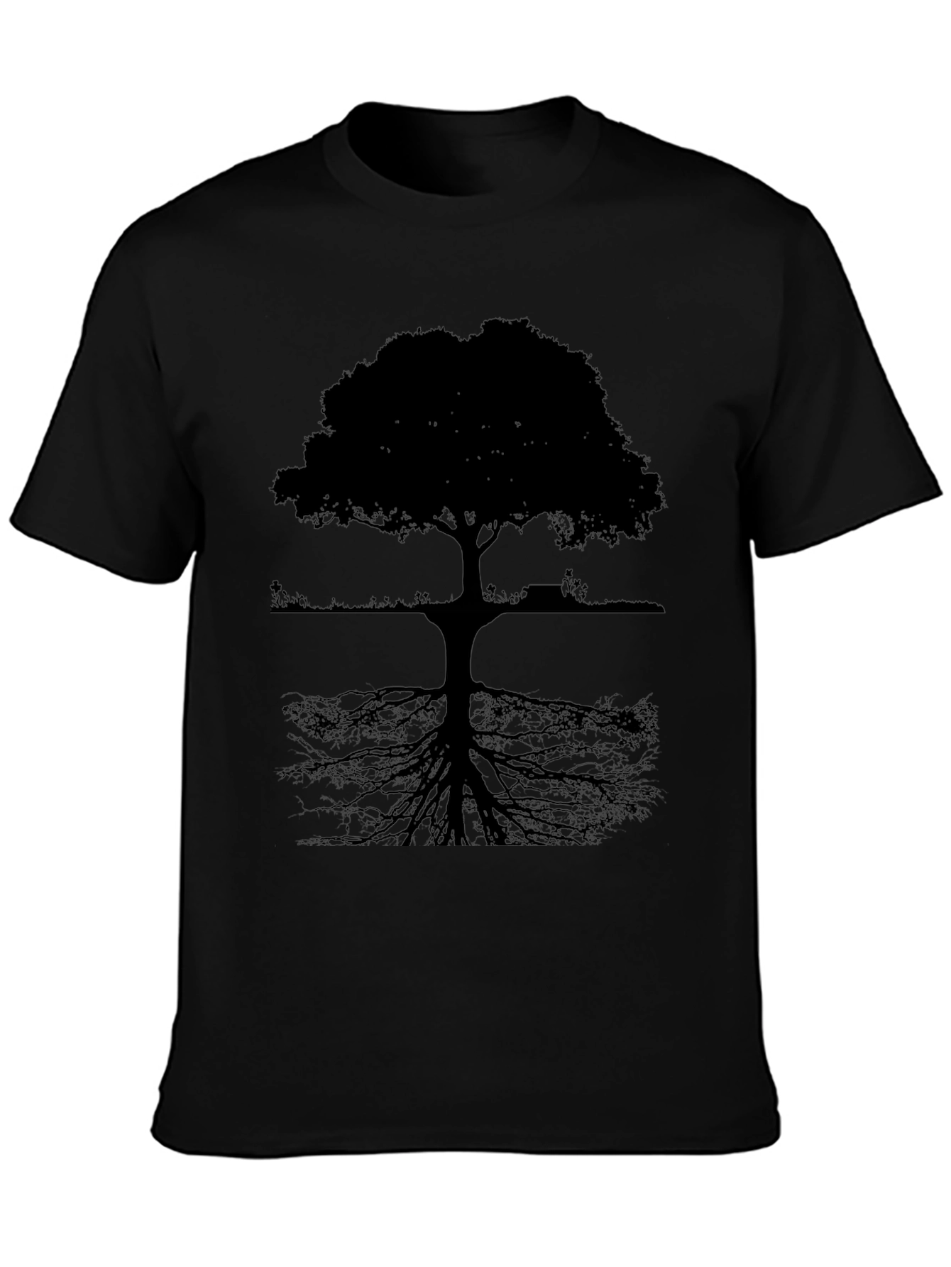Tree Silhouette Graphic Tee