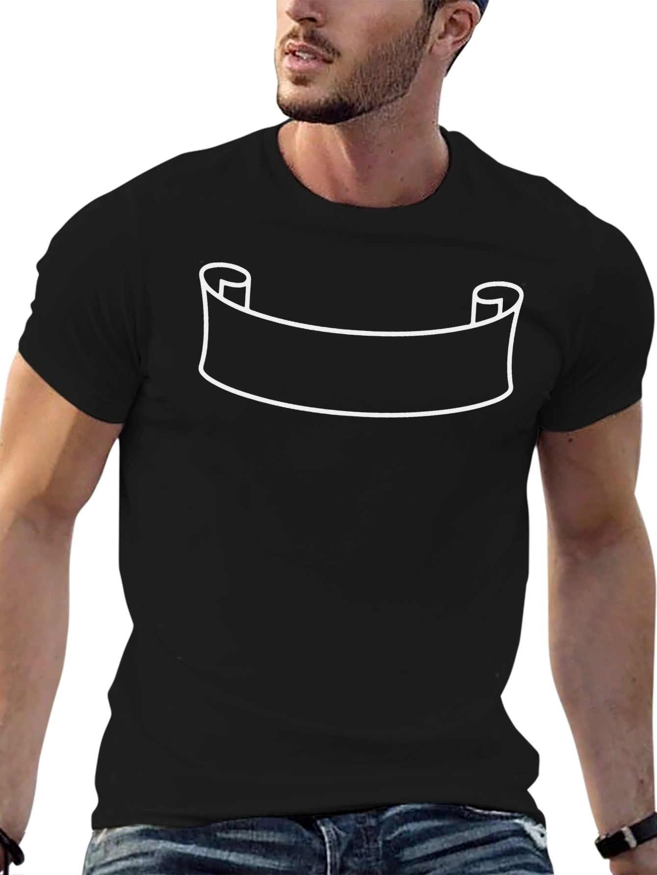 Blank Banner Graphic Tee