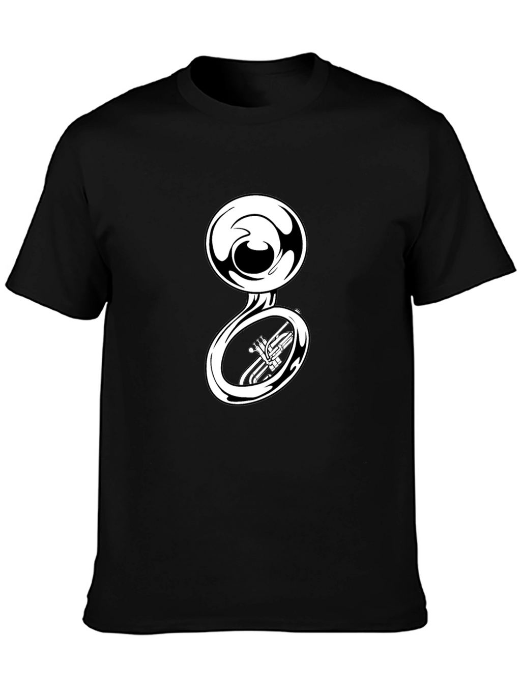 Sousaphone Graphic Tee - Musical Instrument T-Shirt