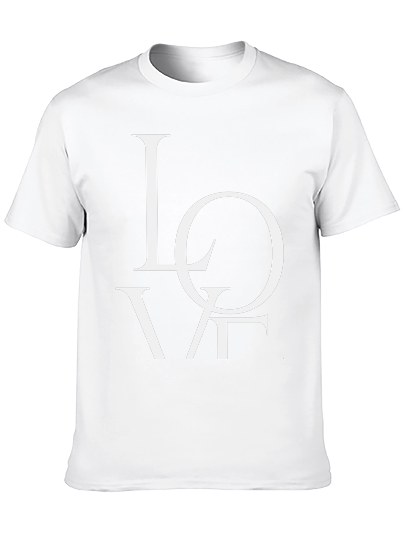 LOVE Graphic T-Shirt - Modern Design