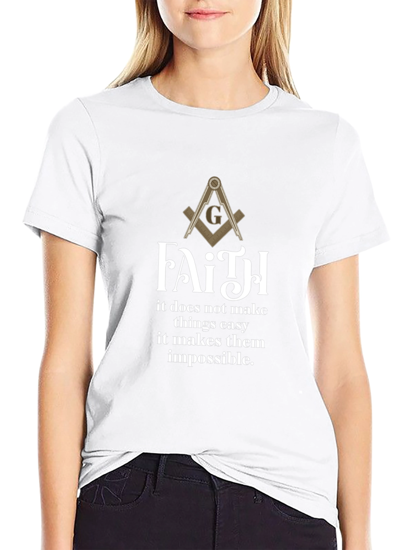 Faith Graphic T-Shirt - Impossible Dreams Tee