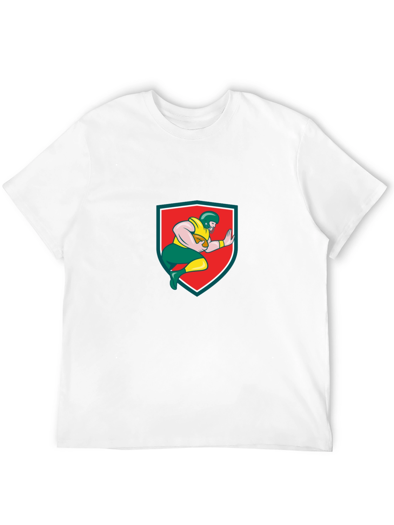 American Football Player Graphic Tee