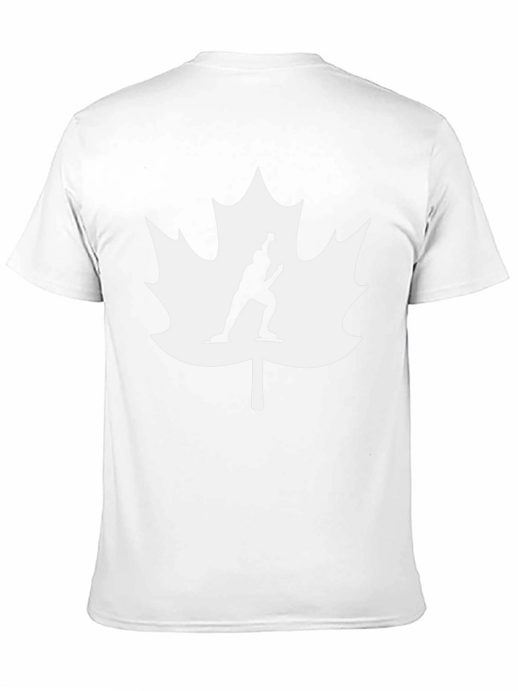 Canadian Pride Speed Skater Black T-Shirt