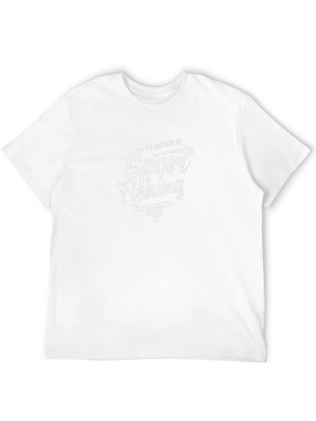 Sport Fishing T-Shirt - Mens Black Tee