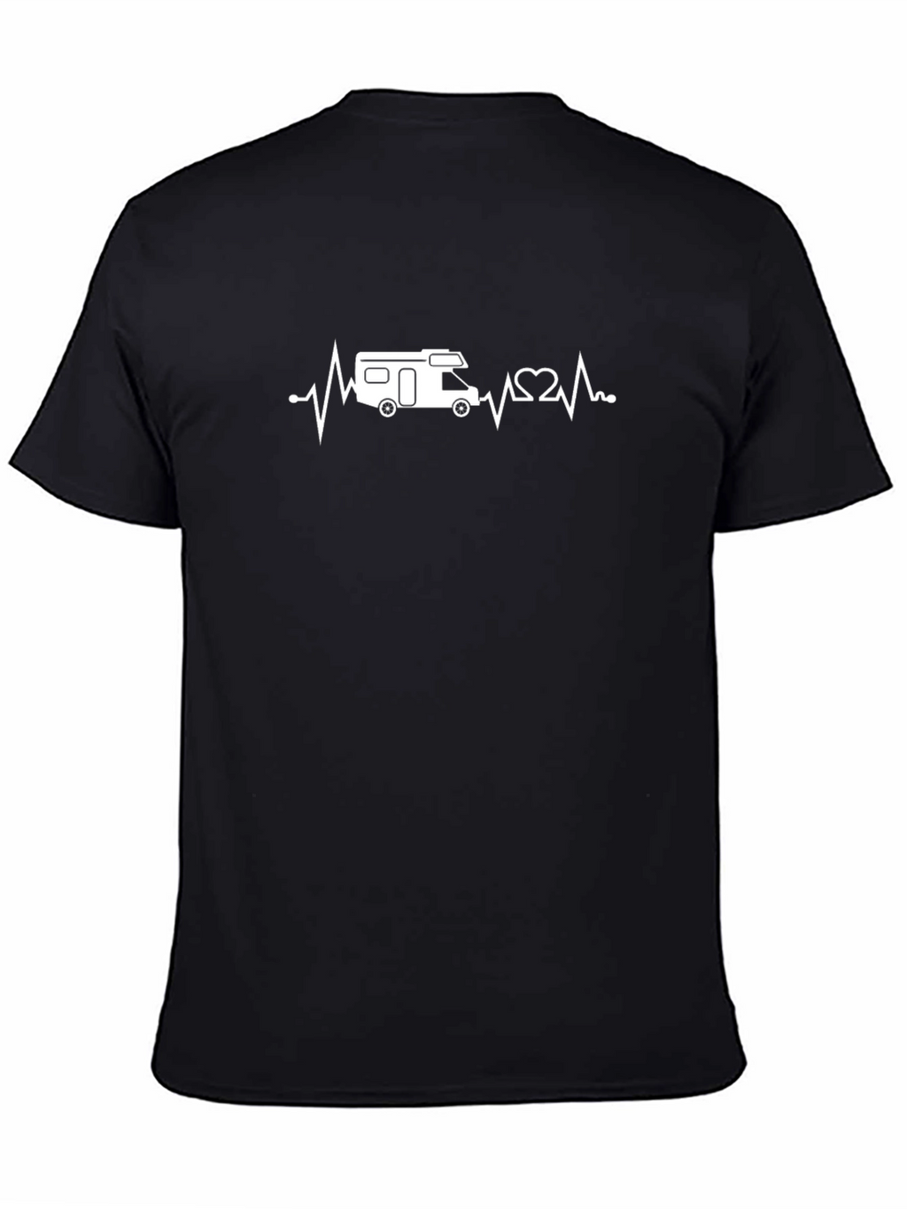 RV Heartbeat T-Shirt - Camping Lover Tee