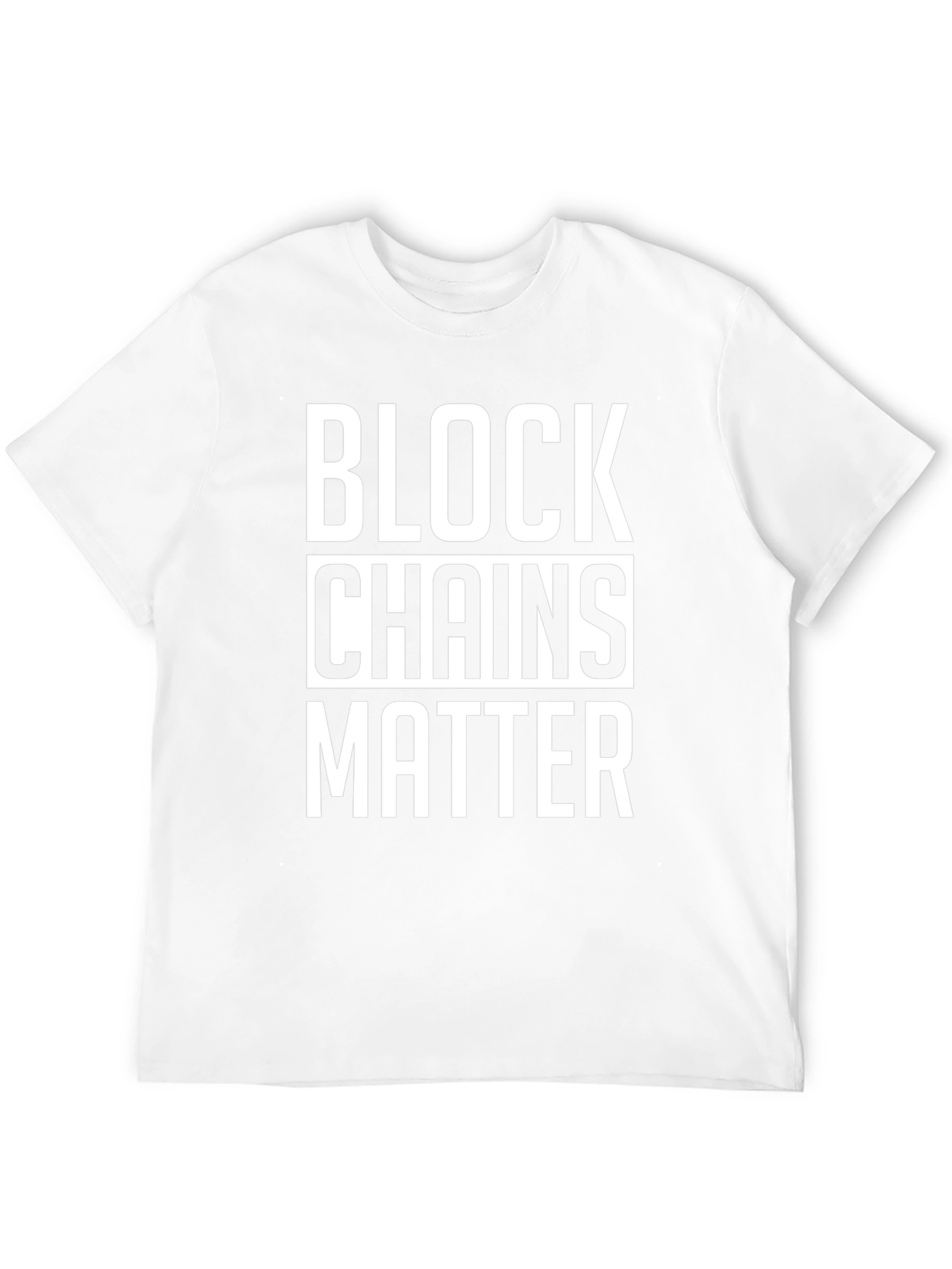 Blockchains Matter Black T-Shirt