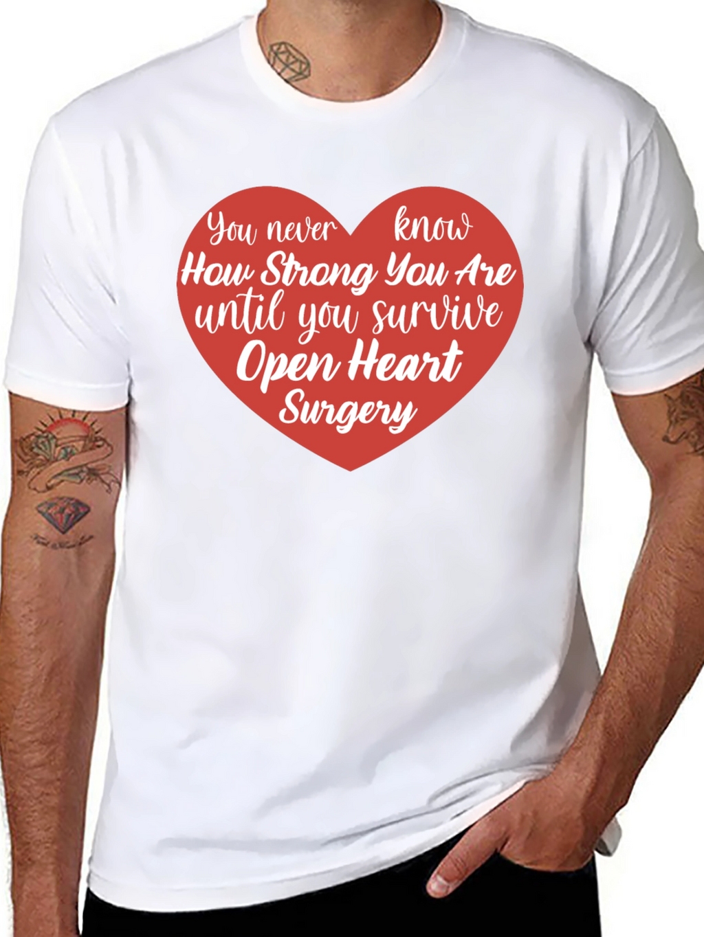 Open Heart Surgery Survivor T-Shirt