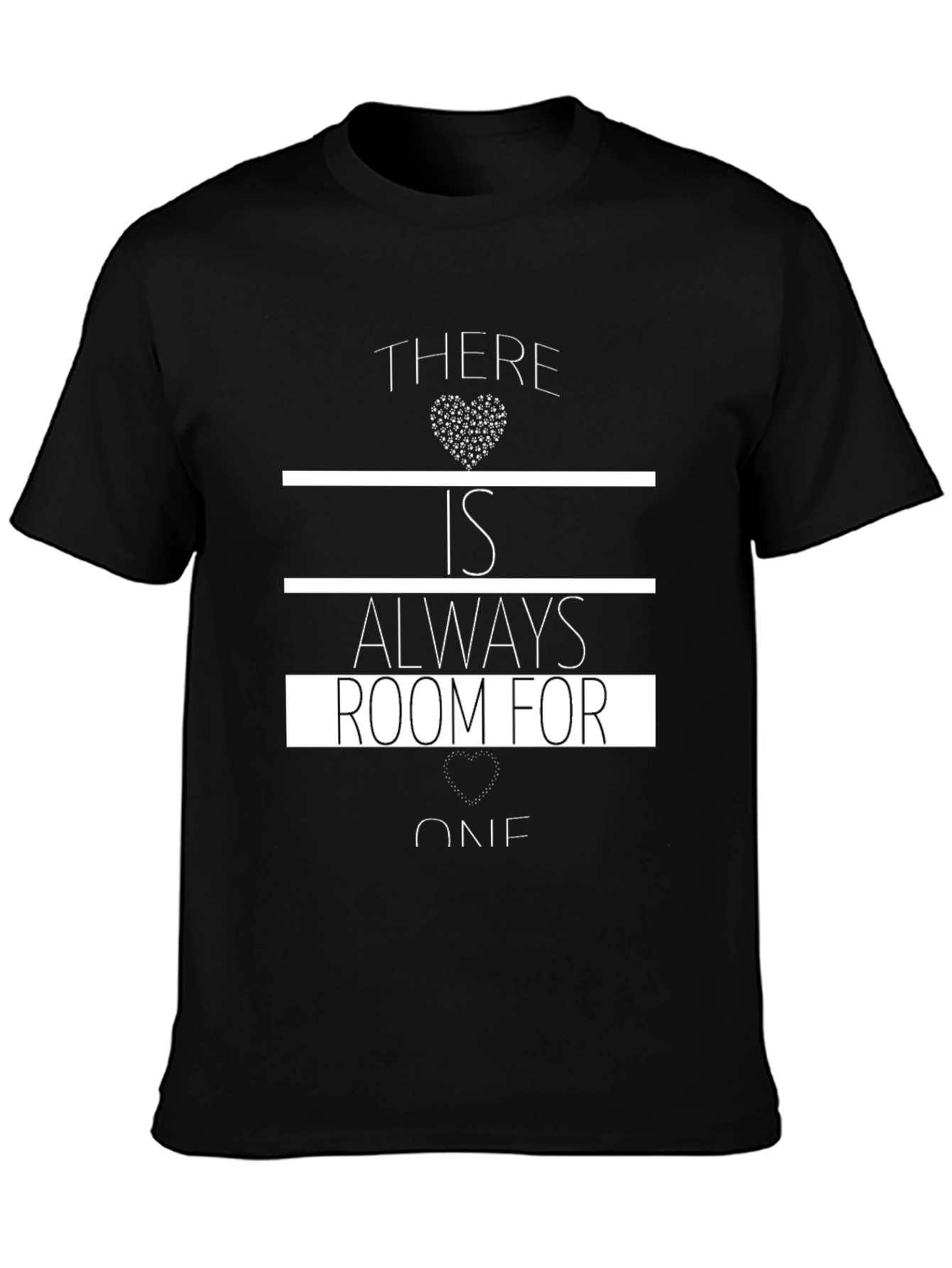 There is Always Room for One Black T-Shirt