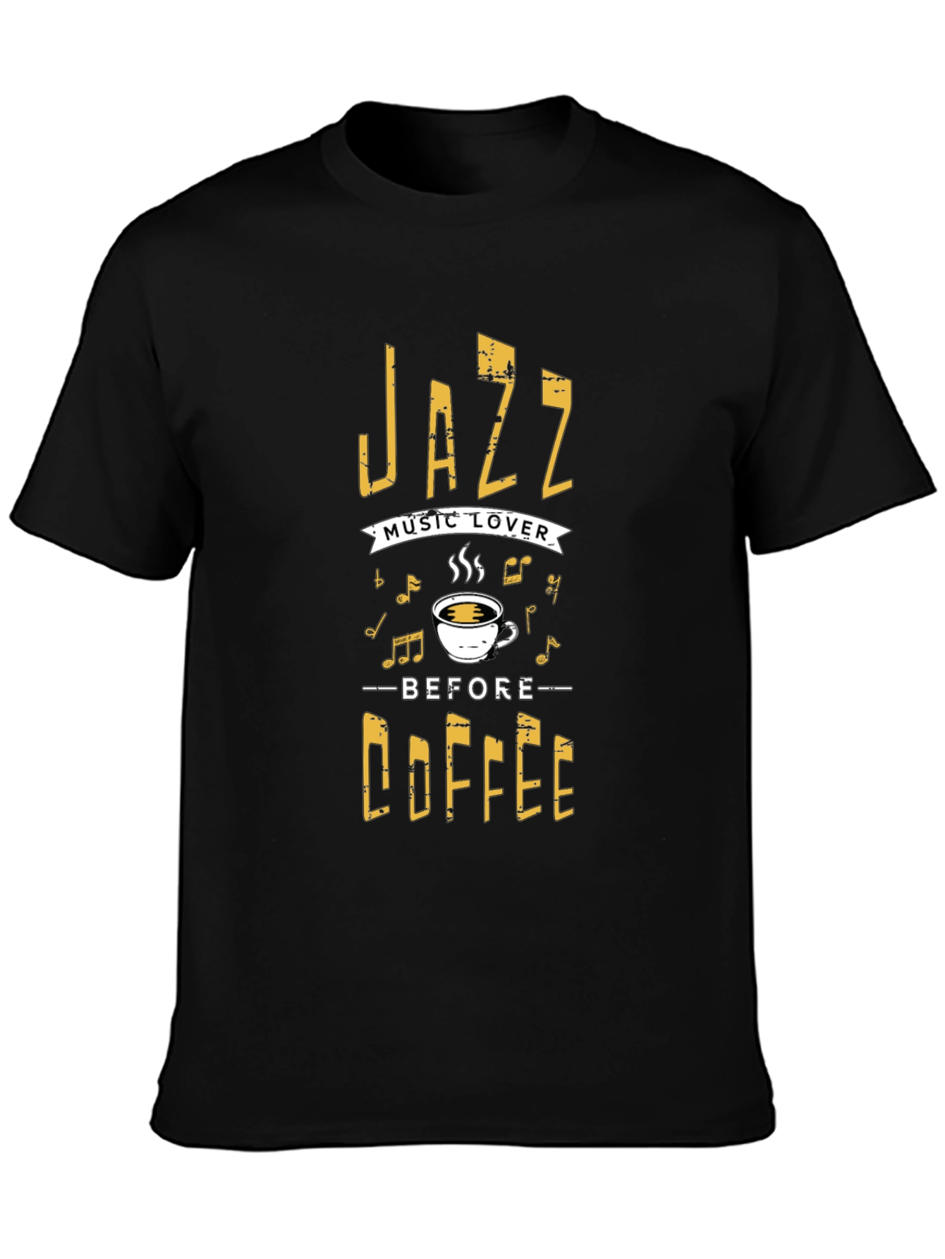 Jazz Music Lover Coffee T-Shirt