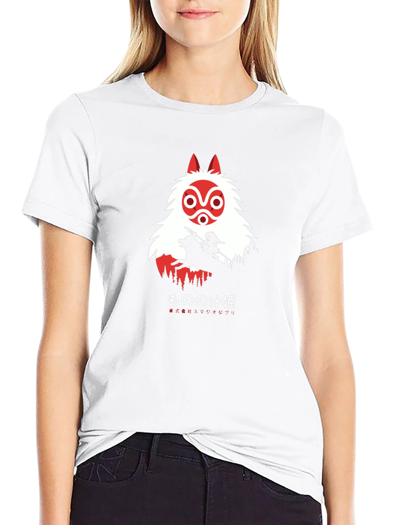 Princess Mononoke T-Shirt - Anime Inspired Design