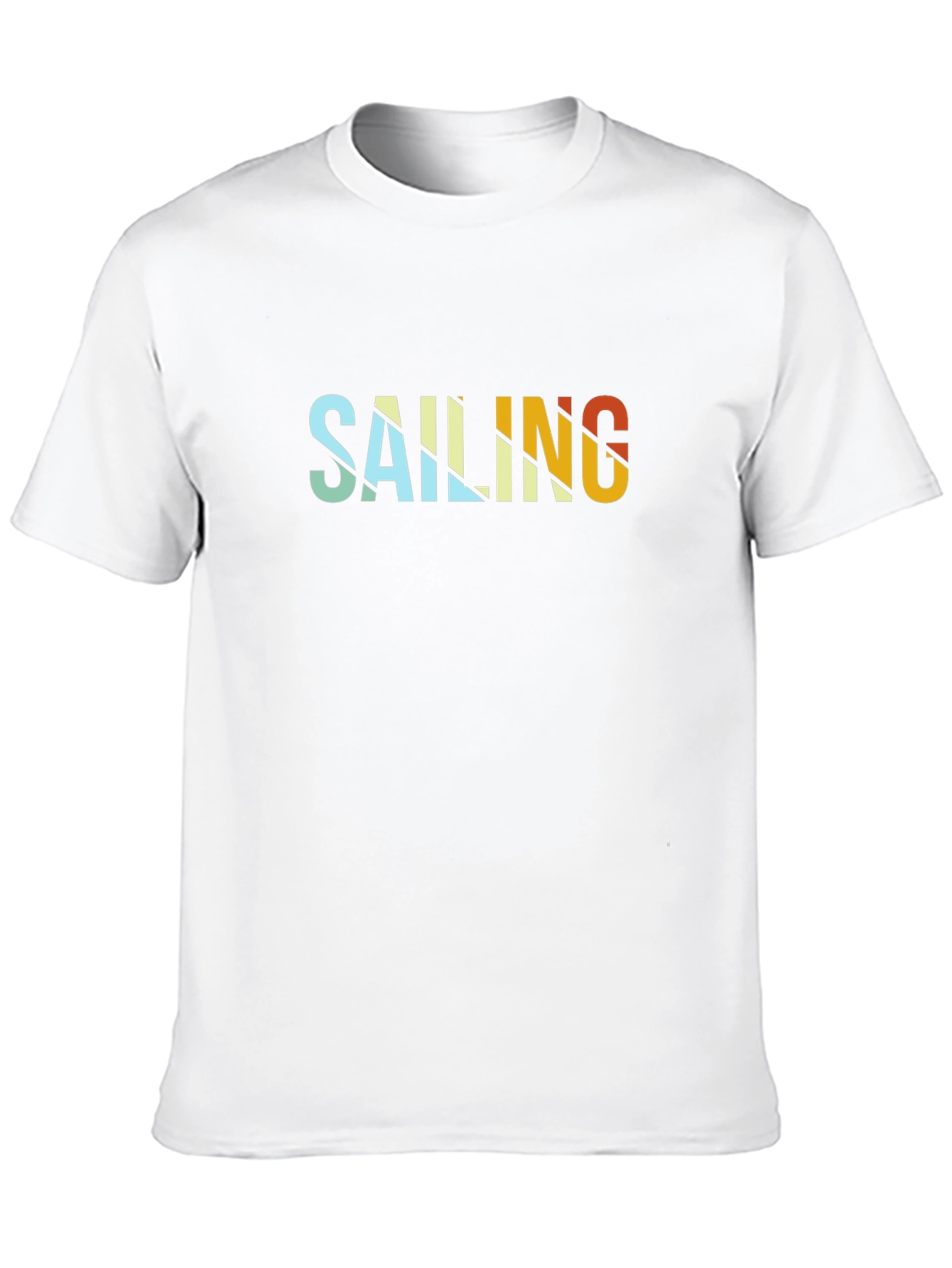 Sailing Graphic Black T-Shirt