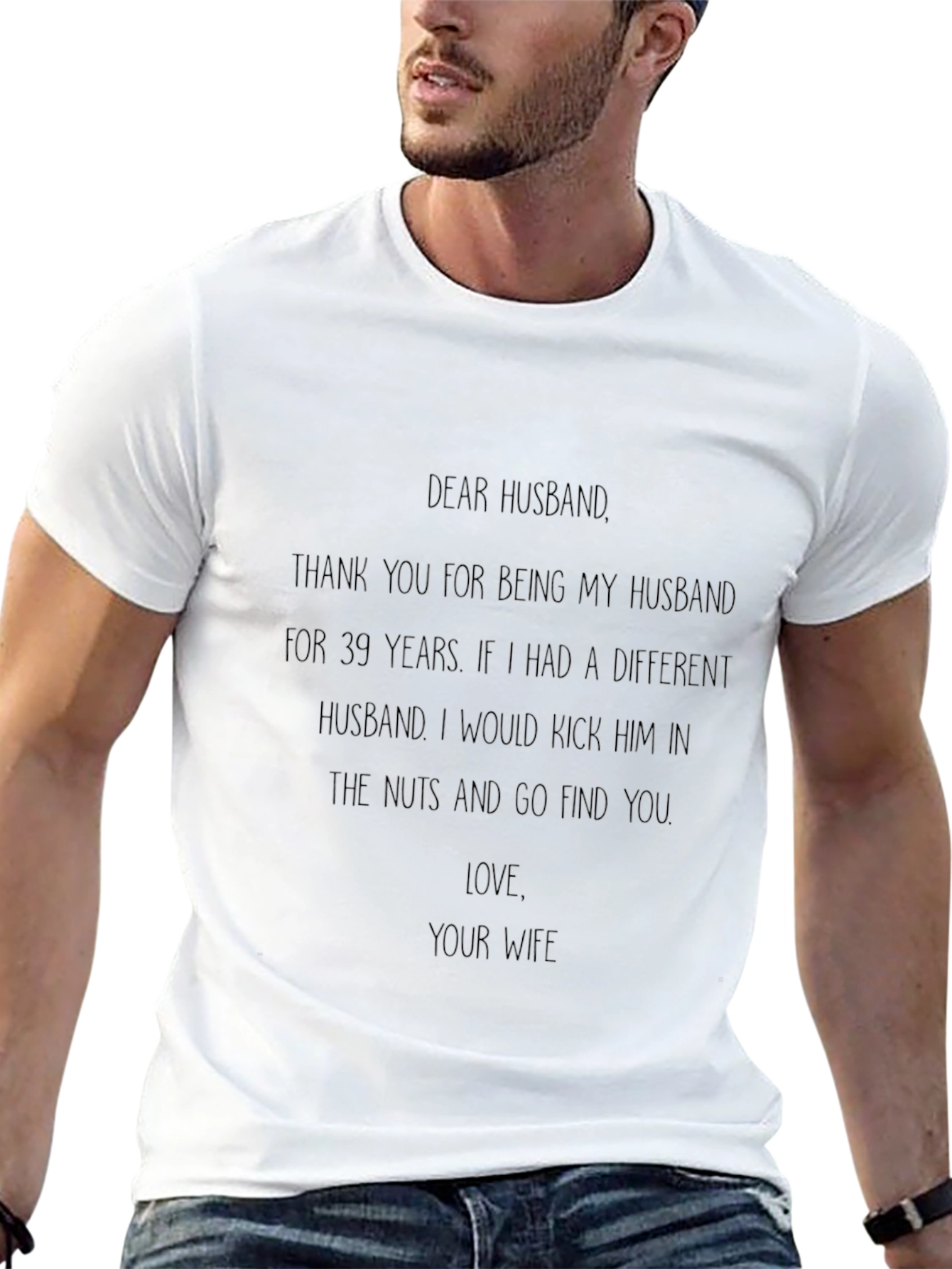 Husband 39th Anniversary T-Shirt