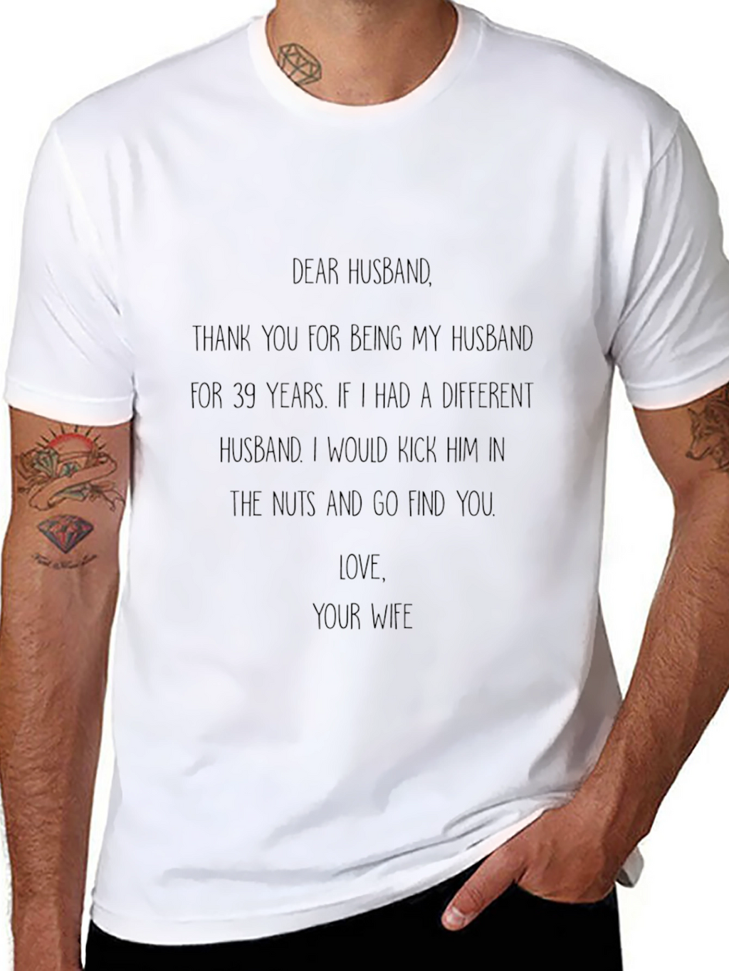 Husband 39th Anniversary T-Shirt