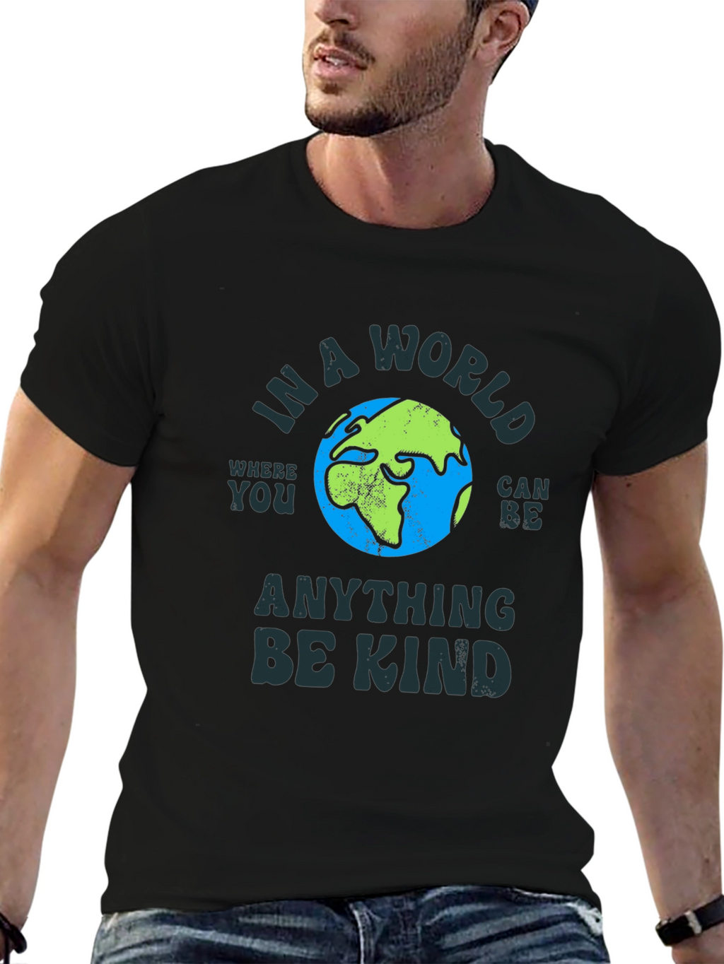 Be Kind T-Shirt - Earth Graphic Tee
