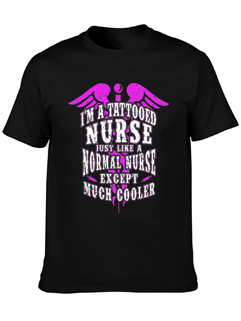 Tattooed Nurse T-Shirt: Edgy Style