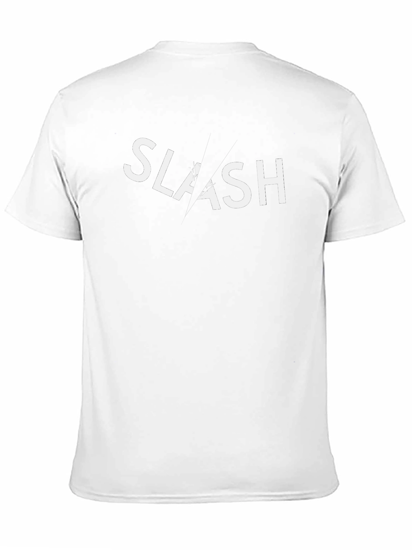Slash Graphic Black T-Shirt