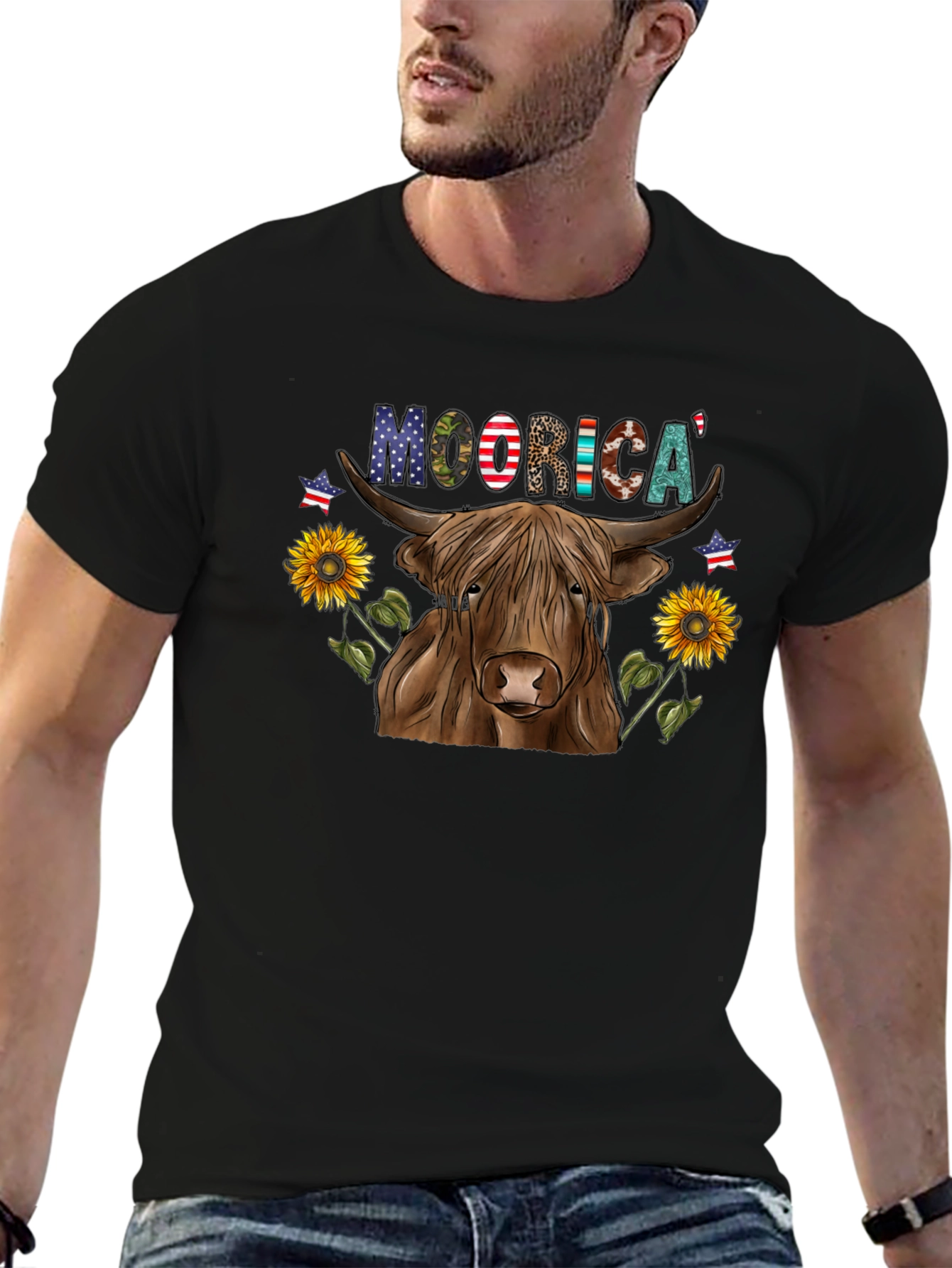 Moorica Highland Cow T-Shirt