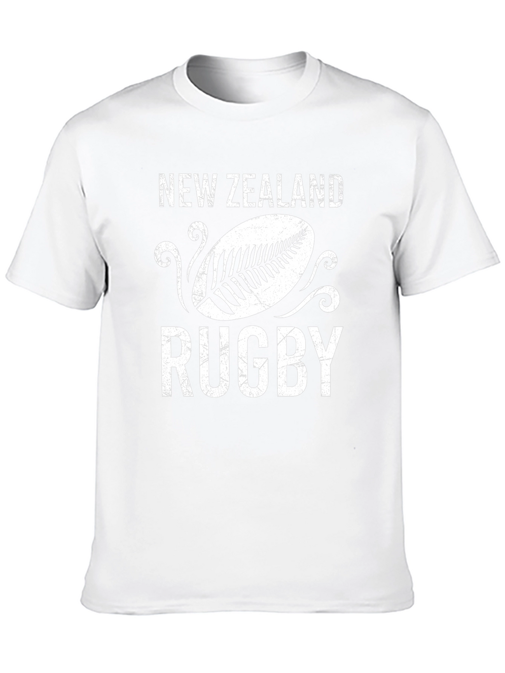 New Zealand Rugby T-Shirt - Black Cotton Tee