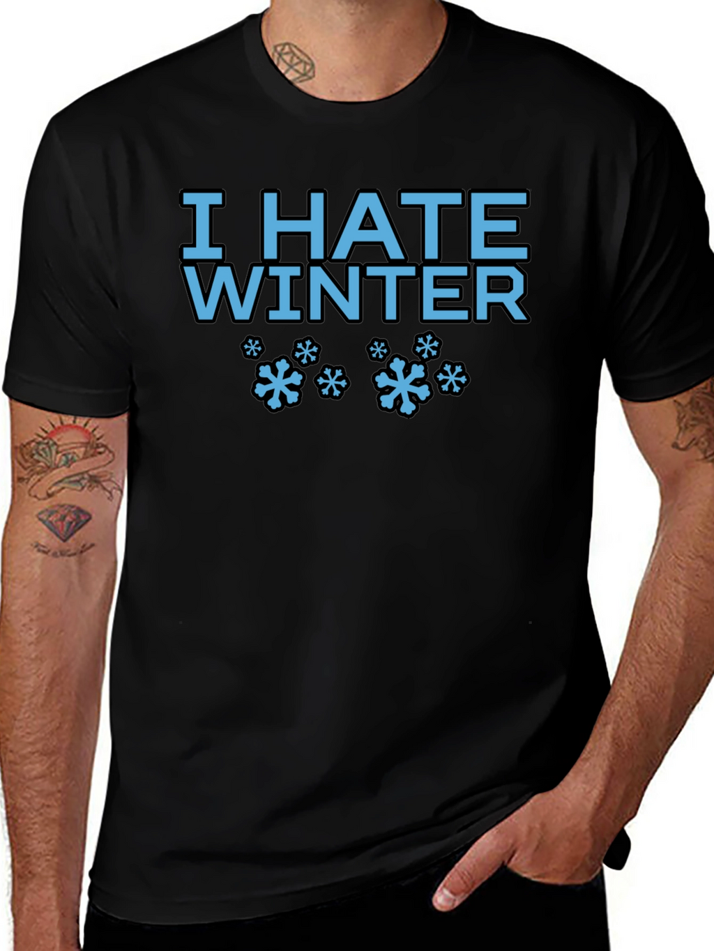 I Hate Winter Graphic Tee