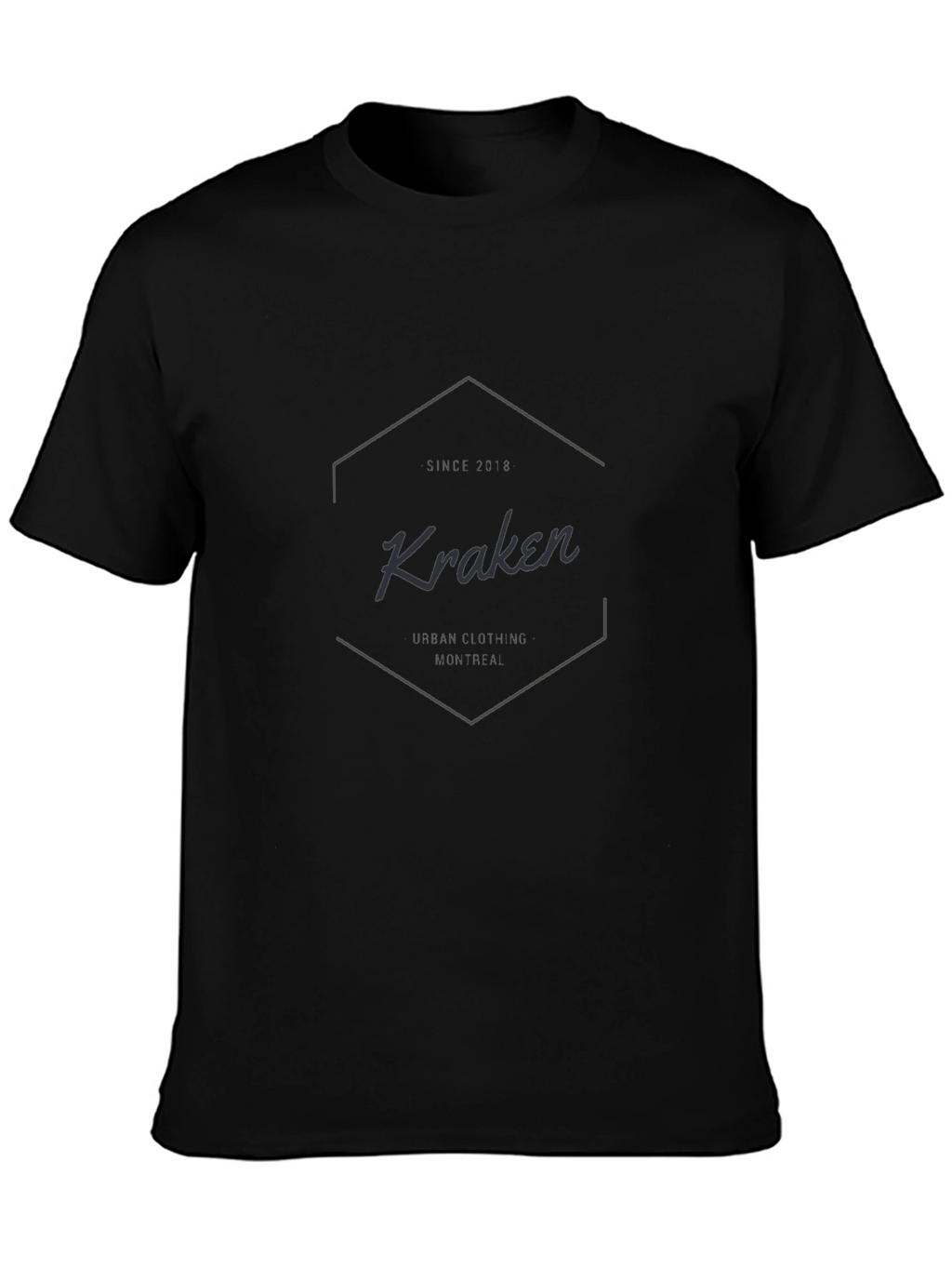Kraken Urban Clothing Black T-Shirt