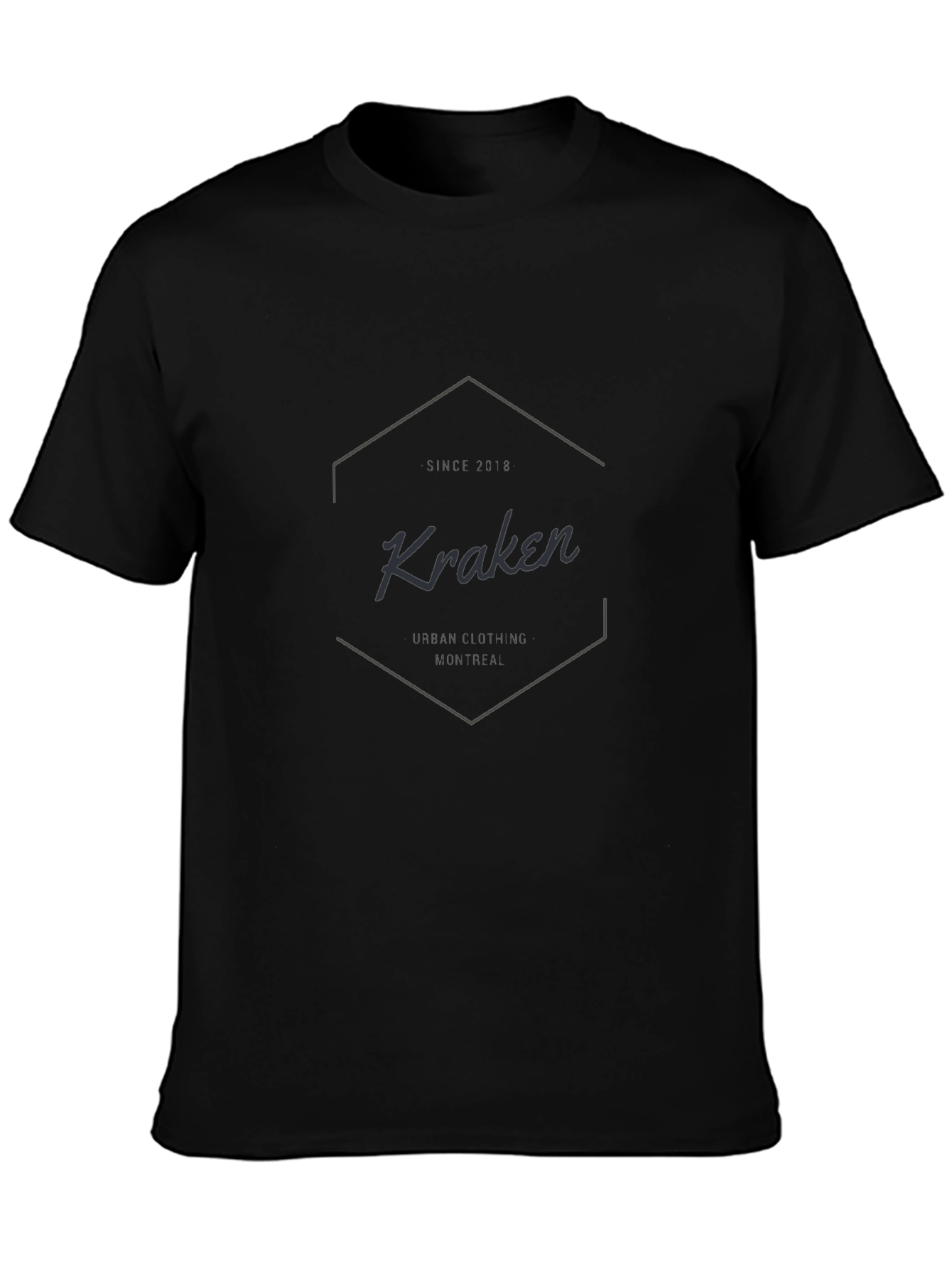 Kraken Urban Clothing Black T-Shirt