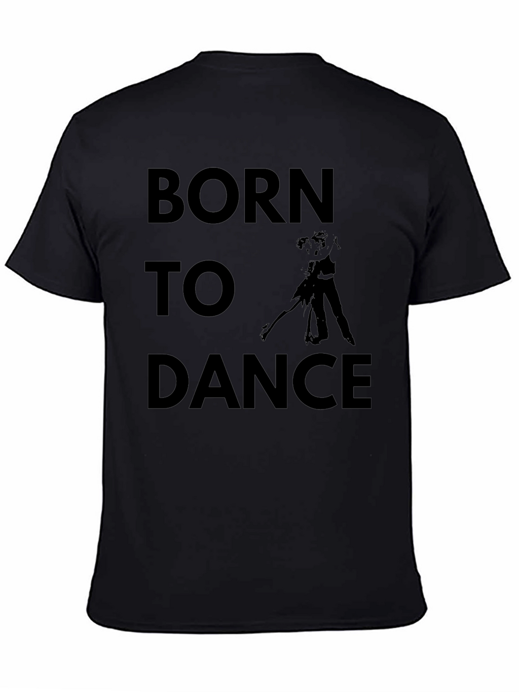Born To Dance T-Shirt - Black Graphic Tee