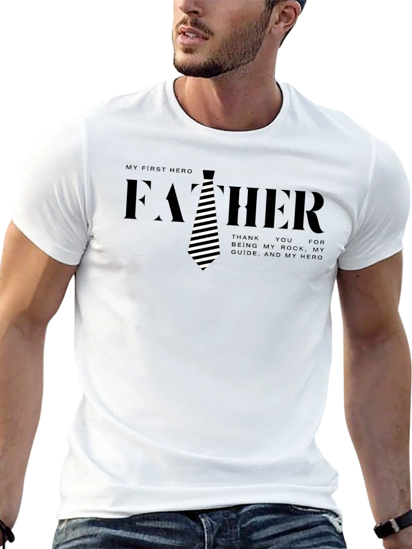 My First Hero Father T-Shirt