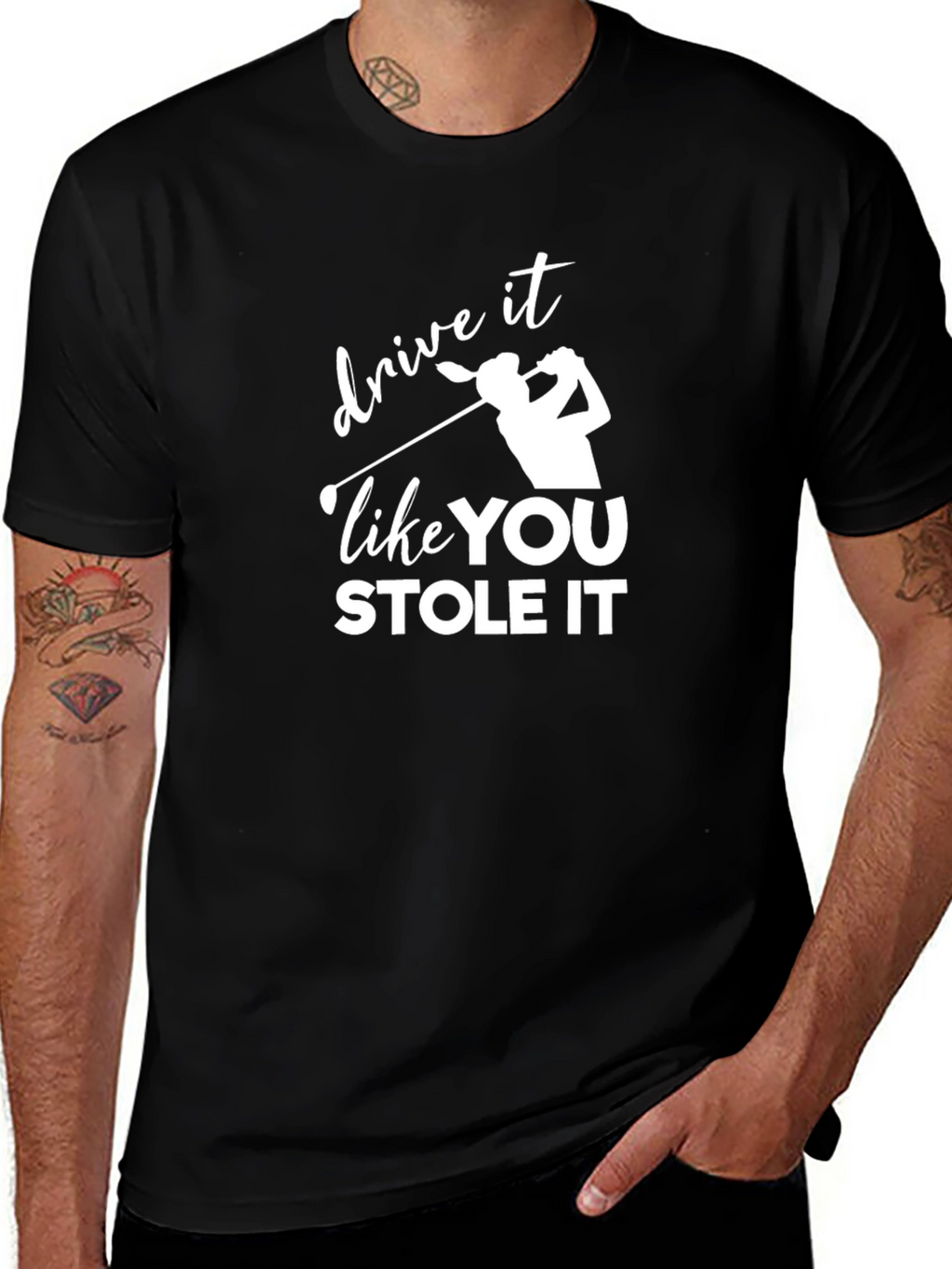 Drive It Like You Stole It Golf T-Shirt