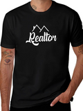 Realtor Graphic T-Shirt - House Design