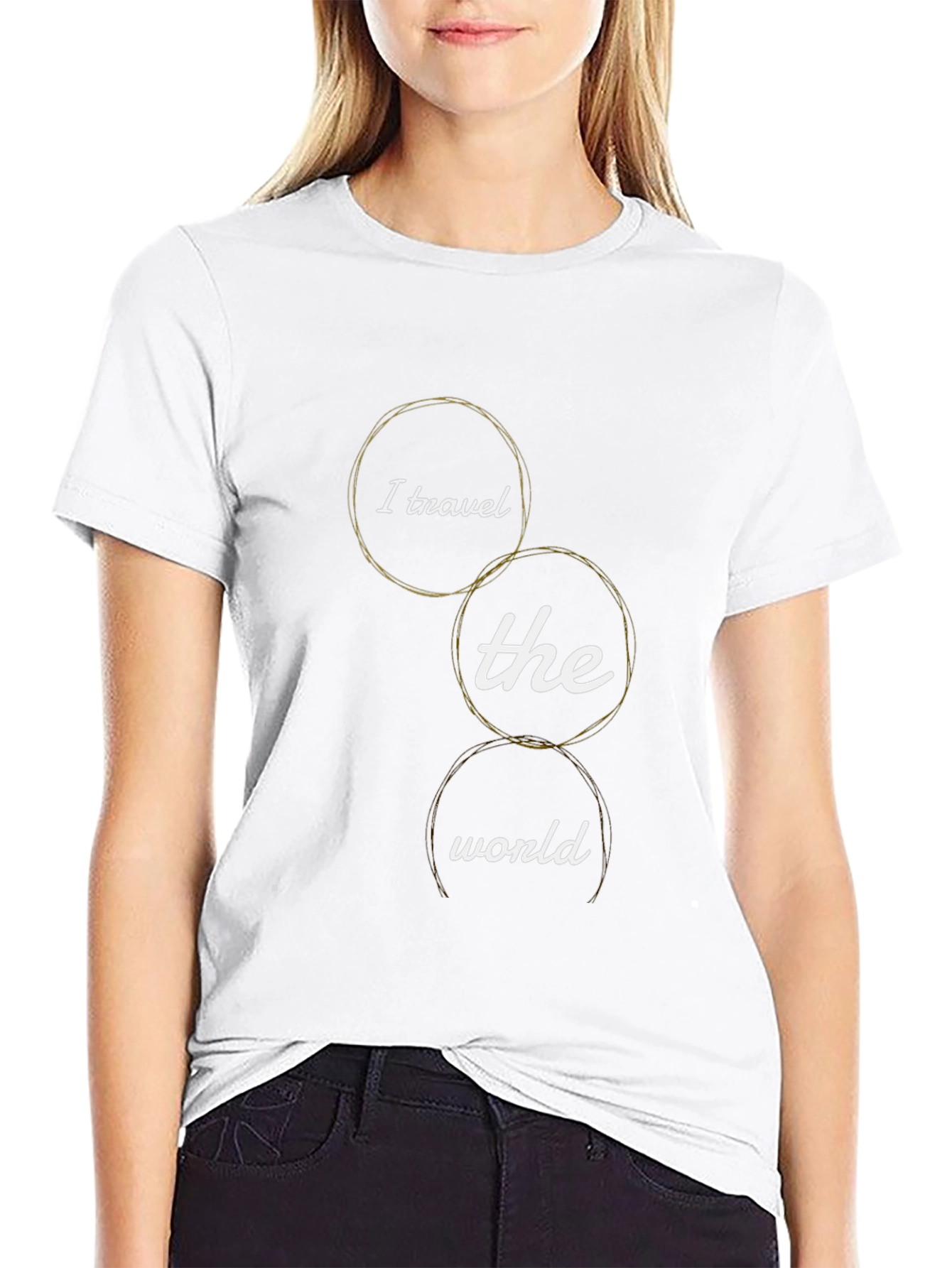 I Travel the World Graphic T-Shirt