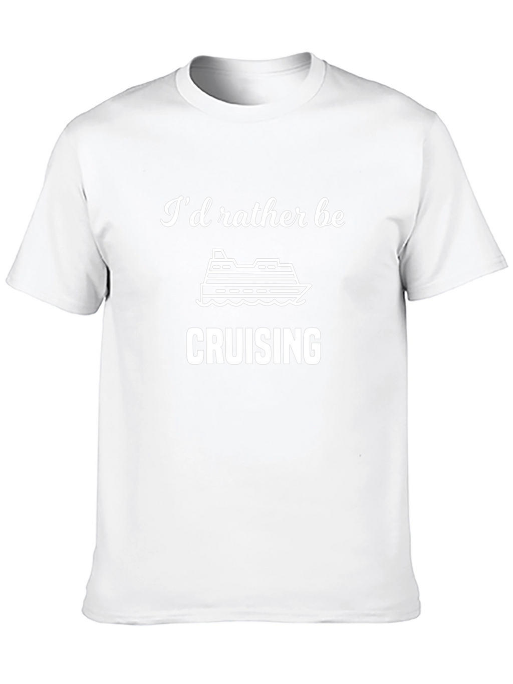 Id Rather Be Cruising T-Shirt