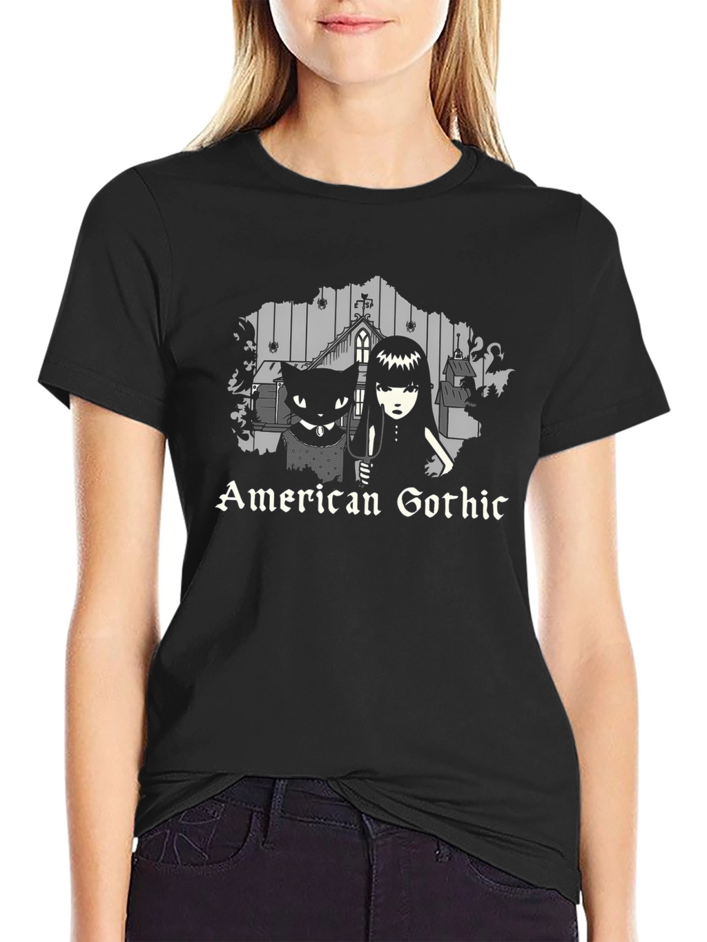 American Gothic Spooky T-Shirt
