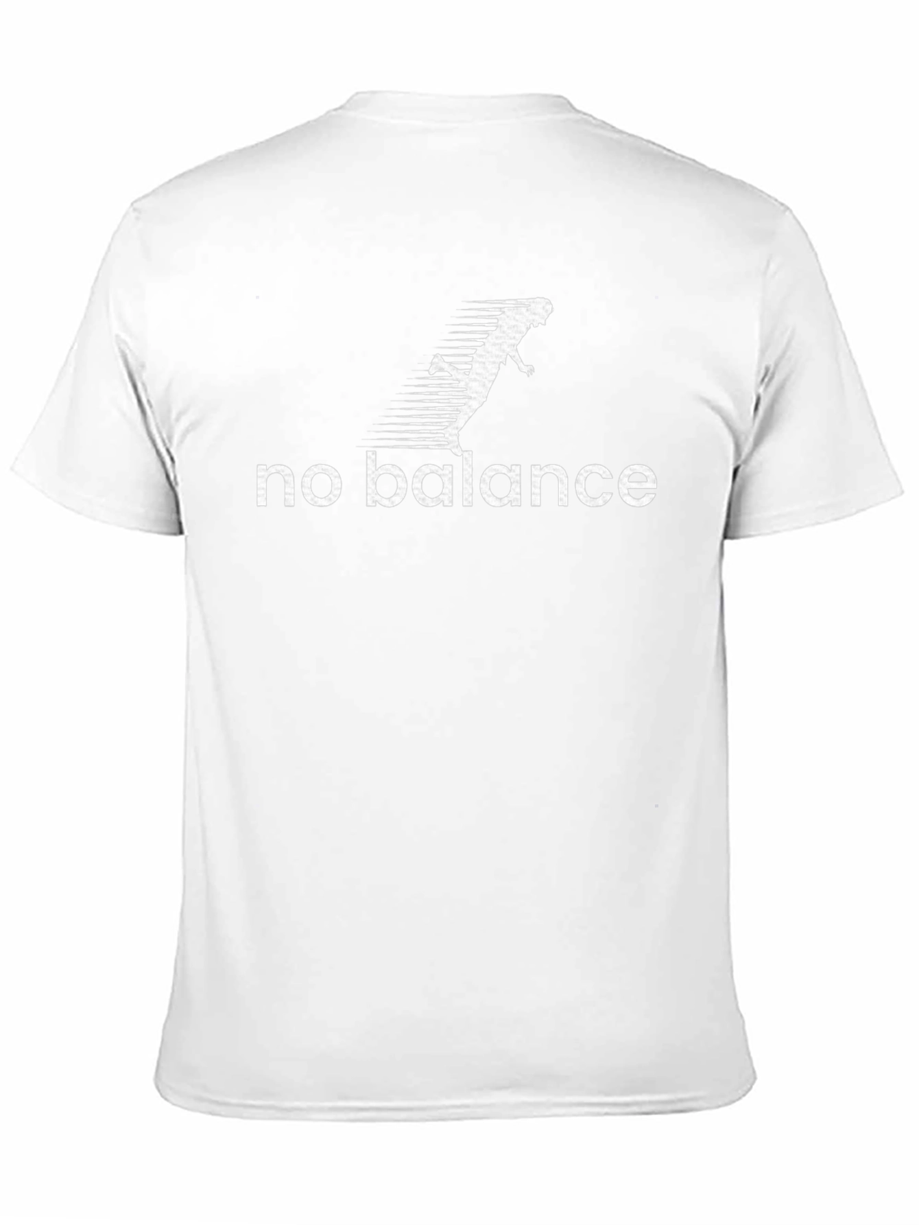 No Balance Graphic Tee - Funny Running T-Shirt