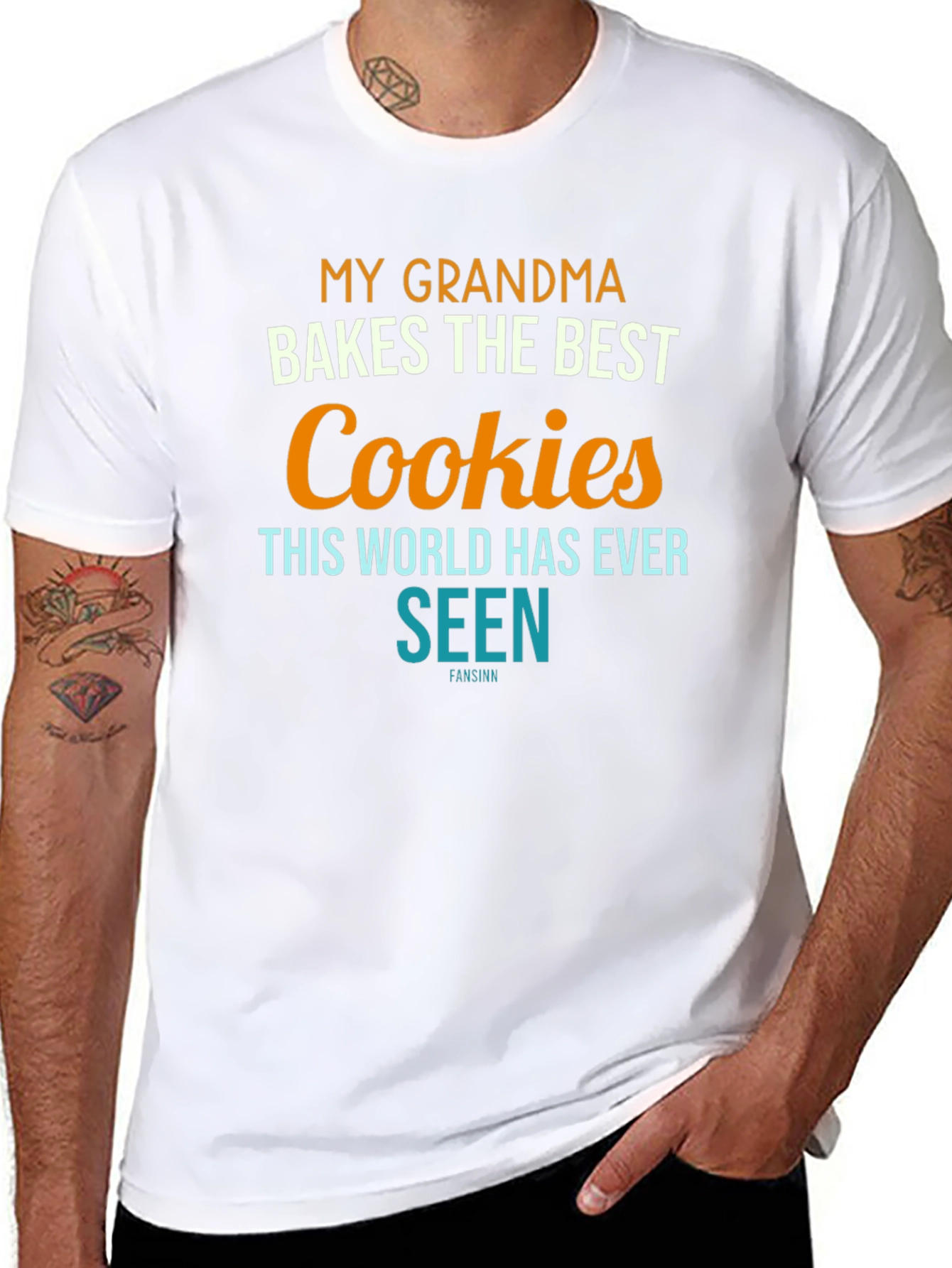 My Grandma Bakes the Best Cookies T-Shirt