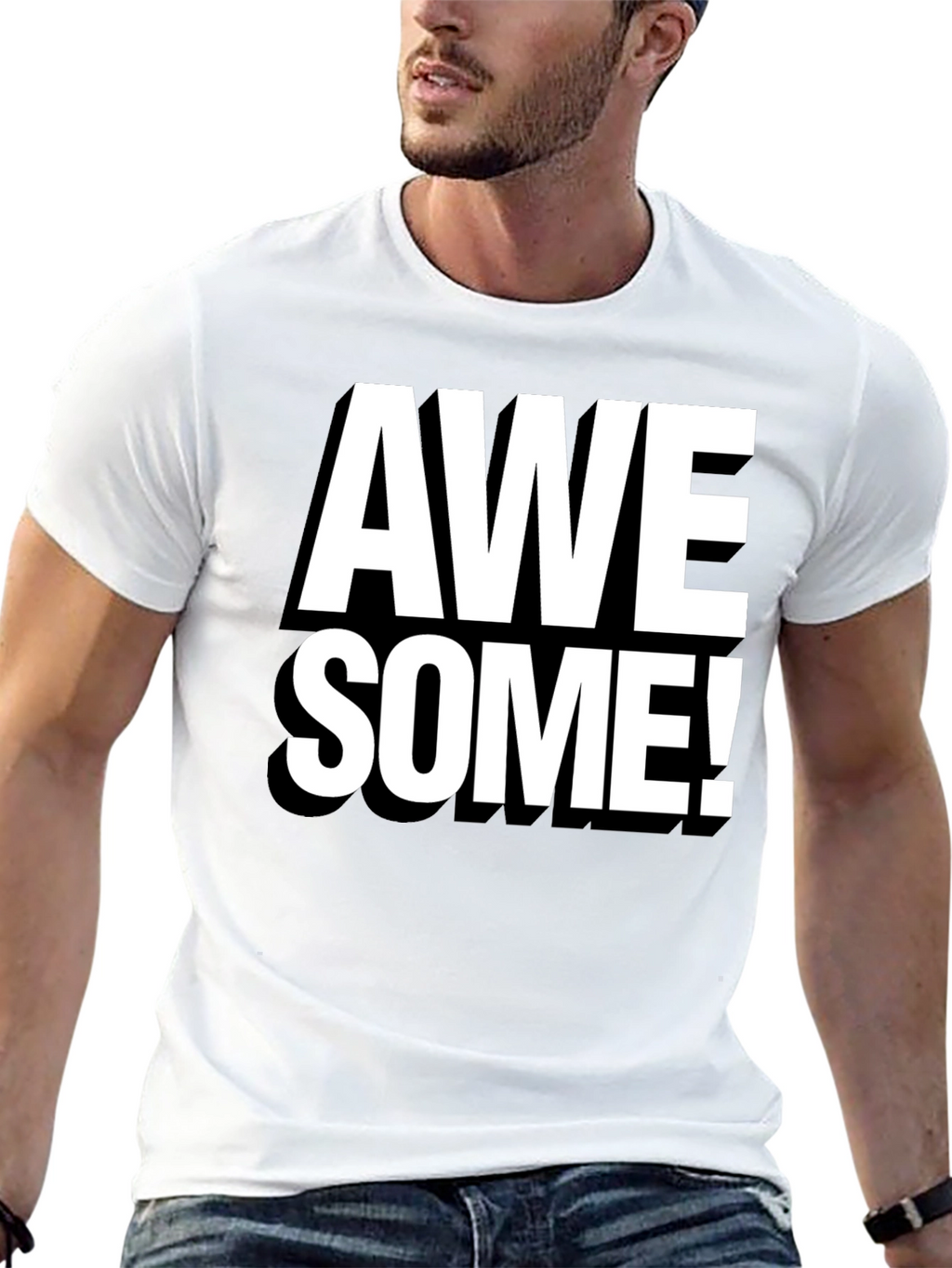 Awesome Graphic Tee - Bold Statement Shirt