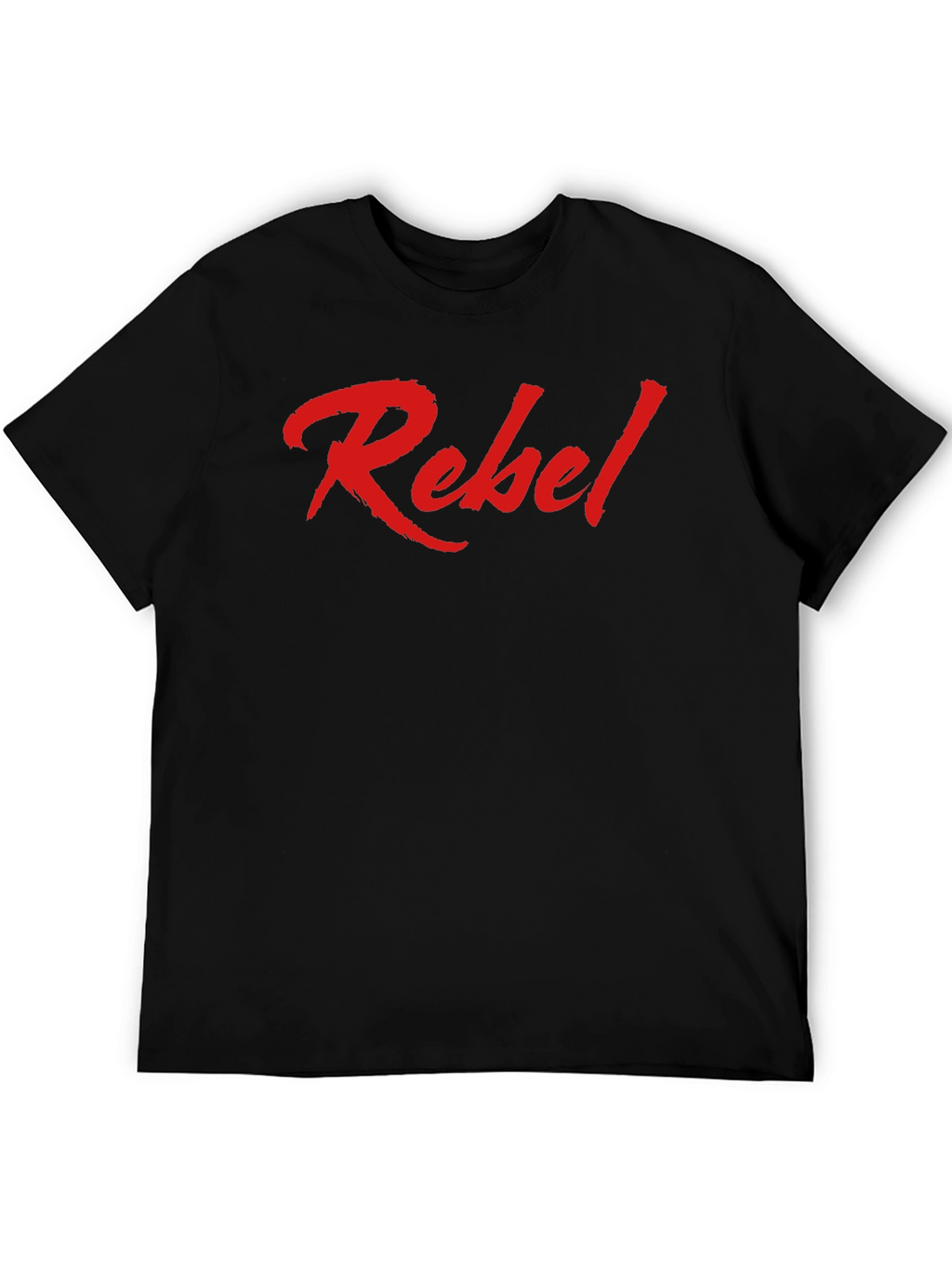 Rebel Graphic Tee - Mens Fashion Casual Crewneck
