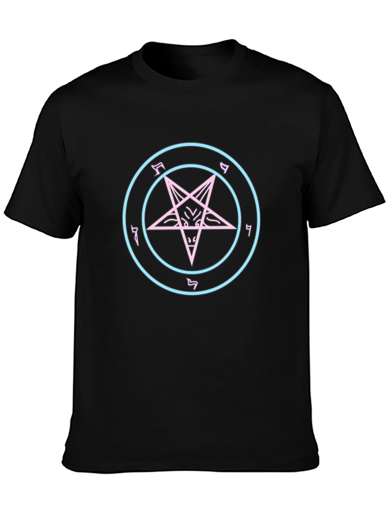 Occult Star Graphic Tee - Black