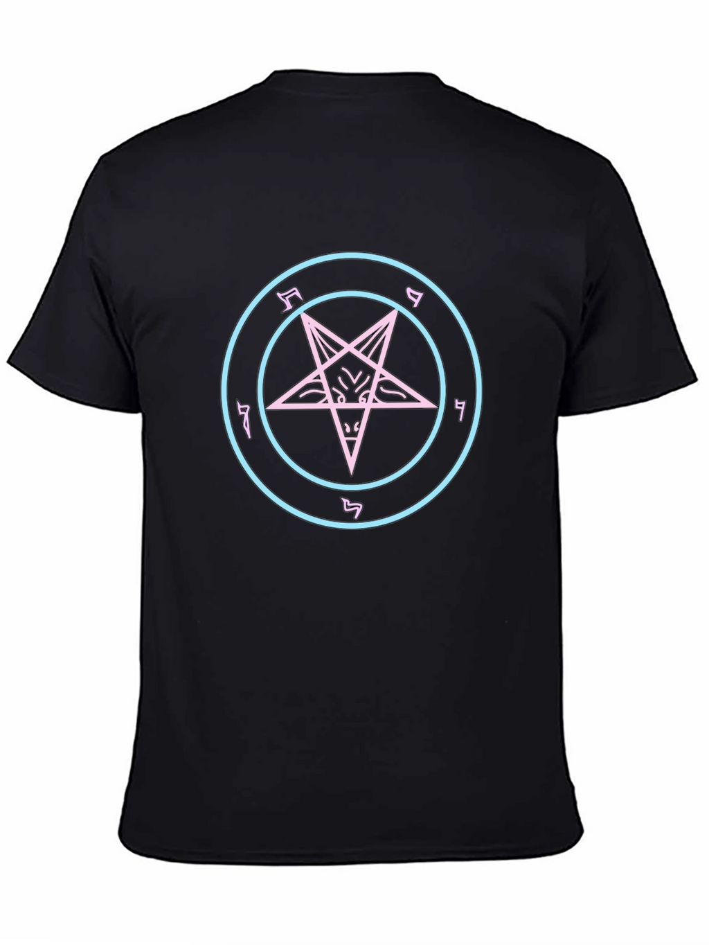 Occult Star Graphic Tee - Black