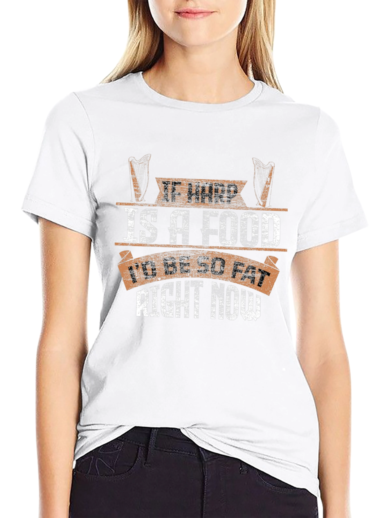 Funny If Harp Is A Food T-Shirt