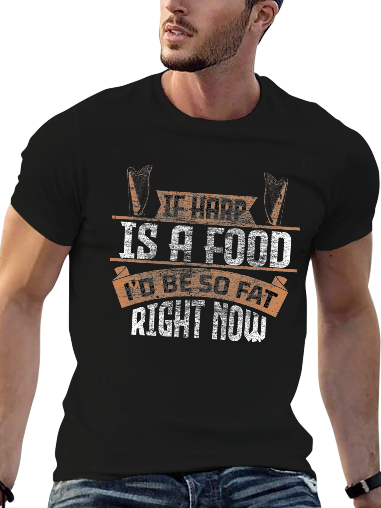 Funny If Harp Is A Food T-Shirt