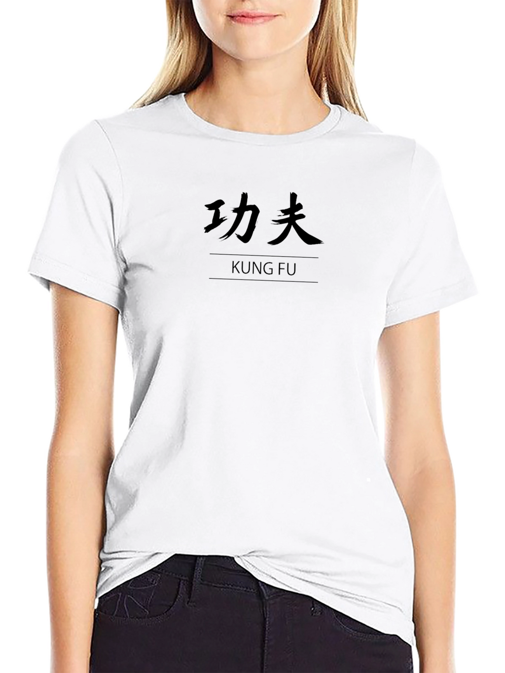 Kung Fu Graphic T-Shirt - Martial Arts Style