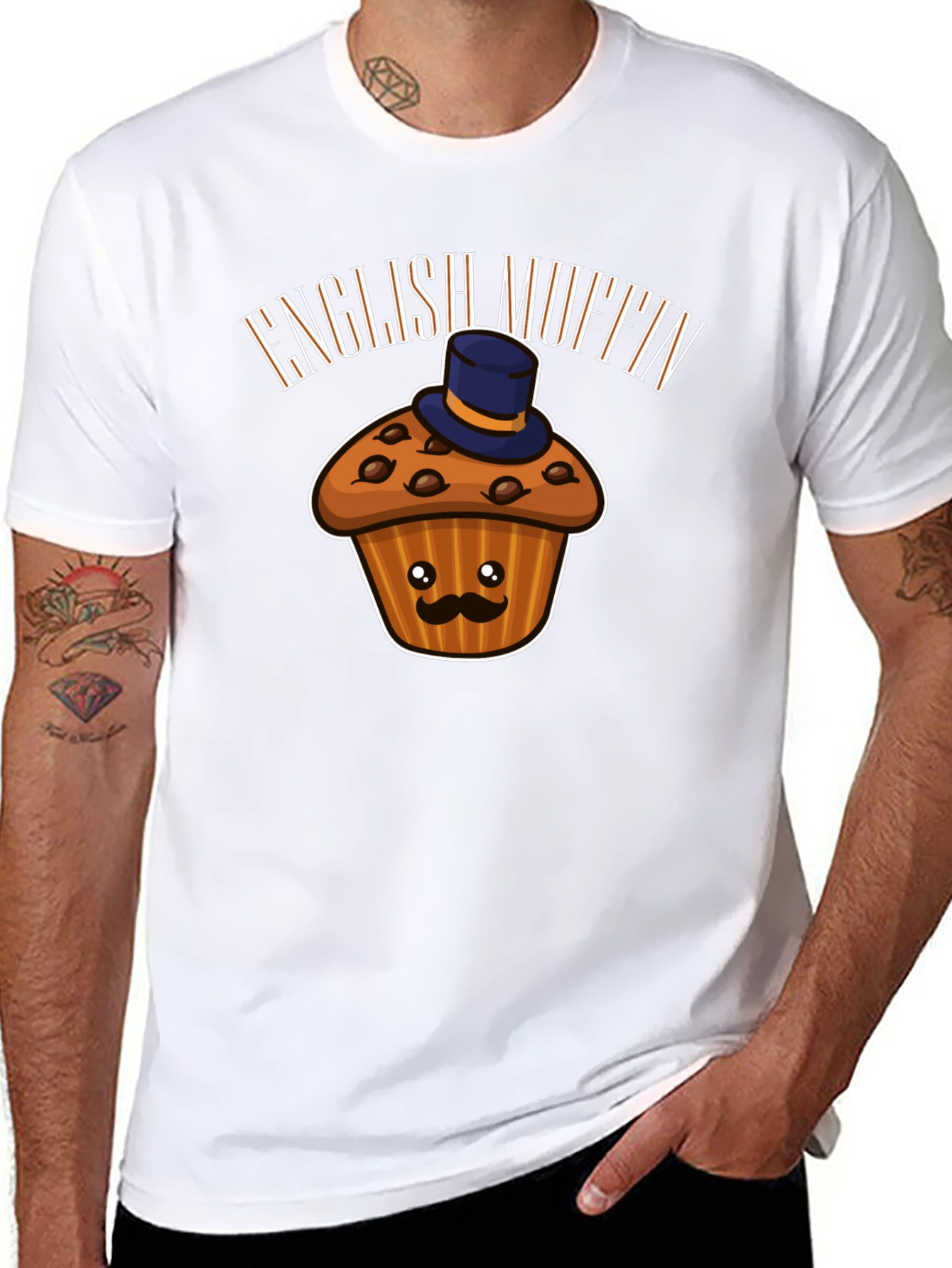English Muffin T-Shirt - Funny Food Tee