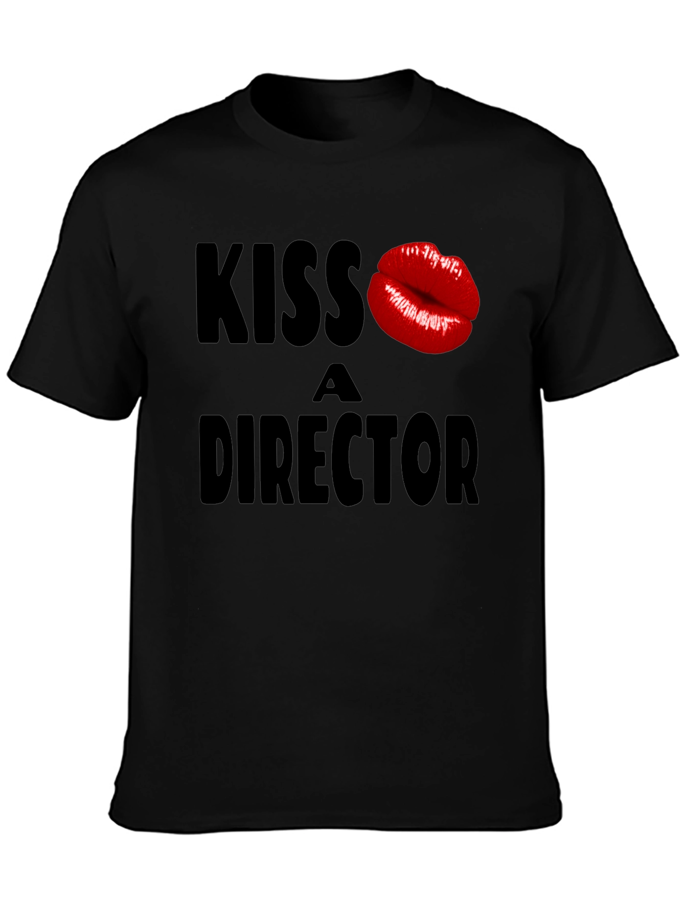 Kiss A Director T-Shirt - Funny Movie Film Crew Gift