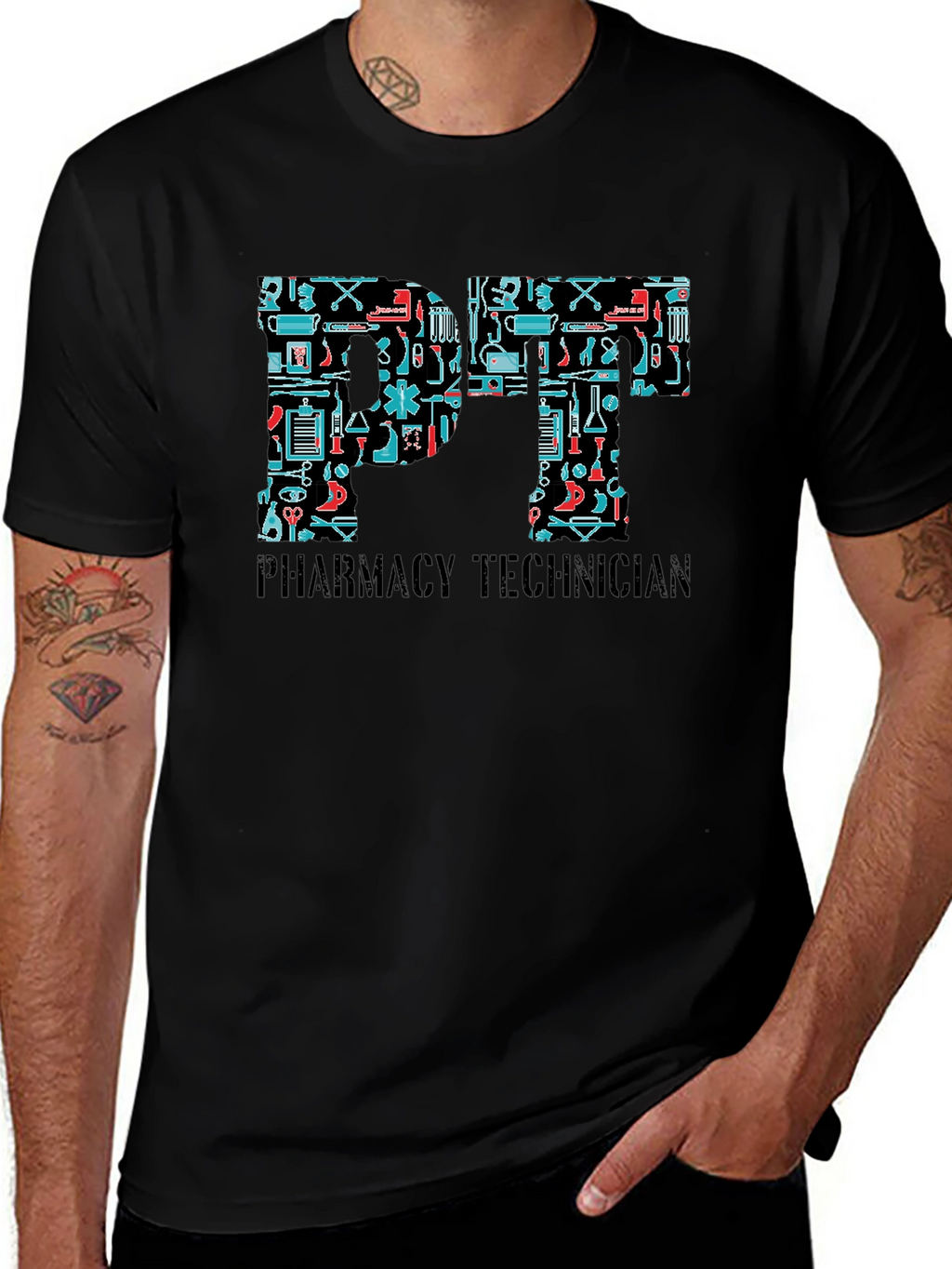 Pharmacy Technician T-Shirt - Medical Professional Tee