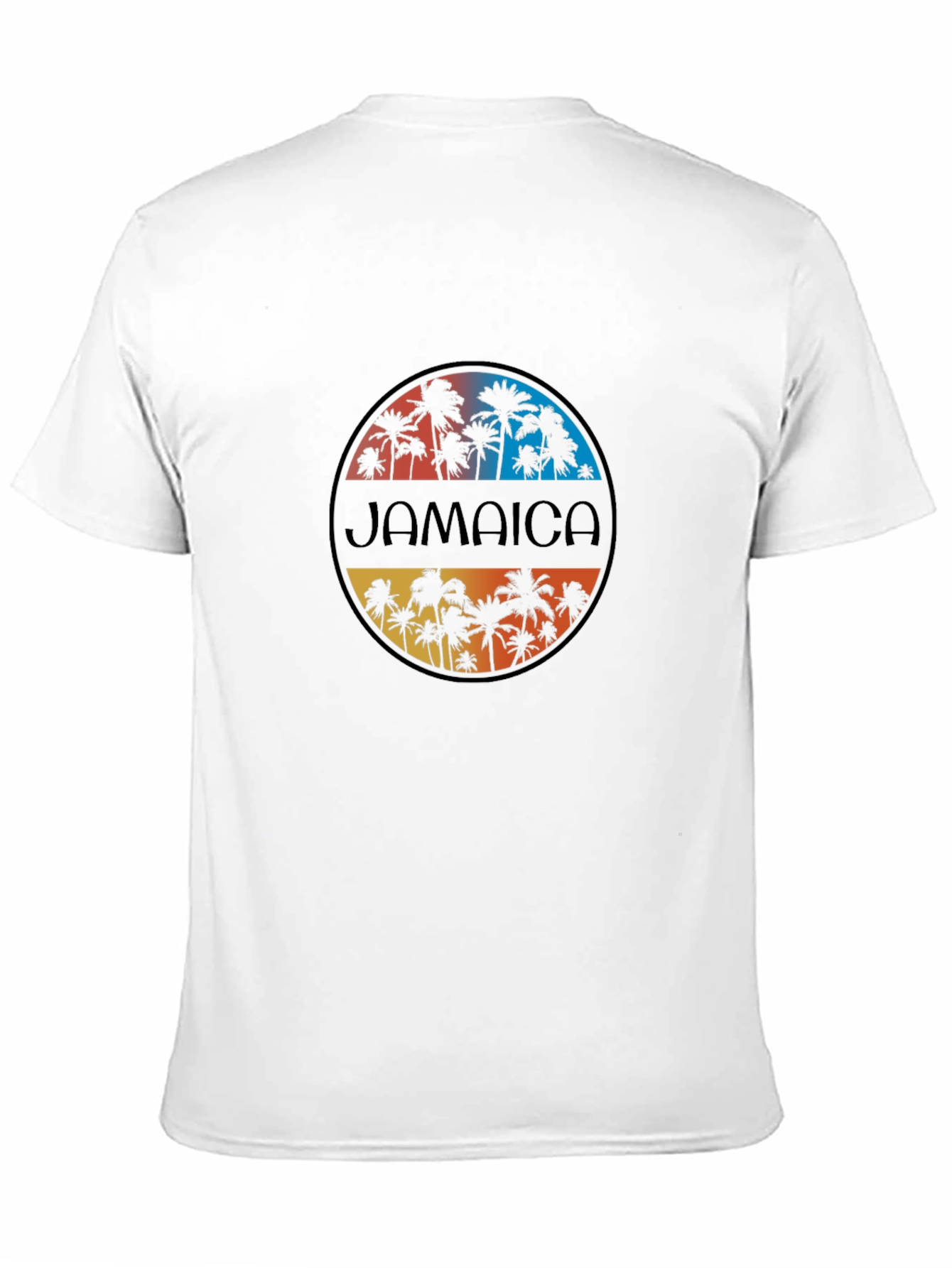 Jamaica Palm Tree T-Shirt - Island Vibes